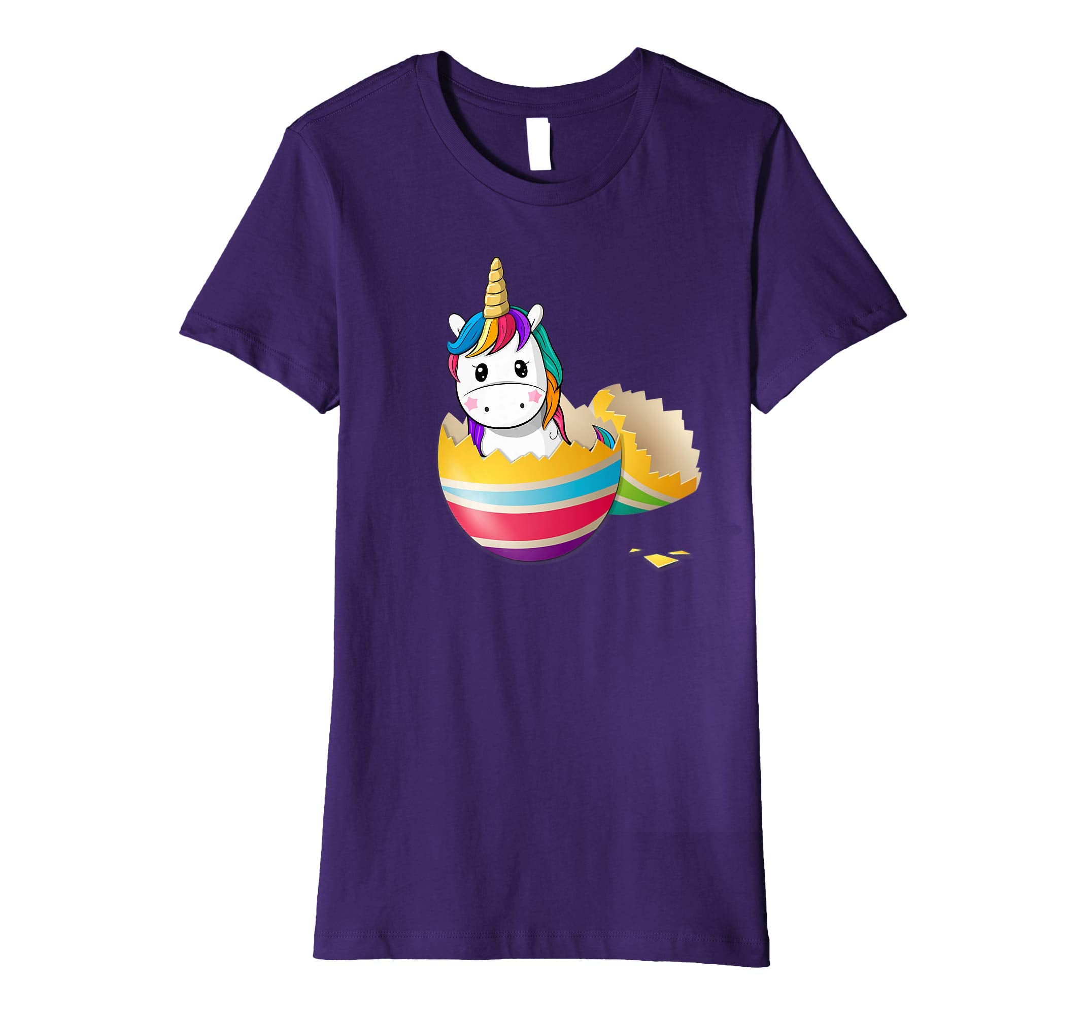 Baby Unicorn Hatching From Easter Egg Easter Day Shirt
