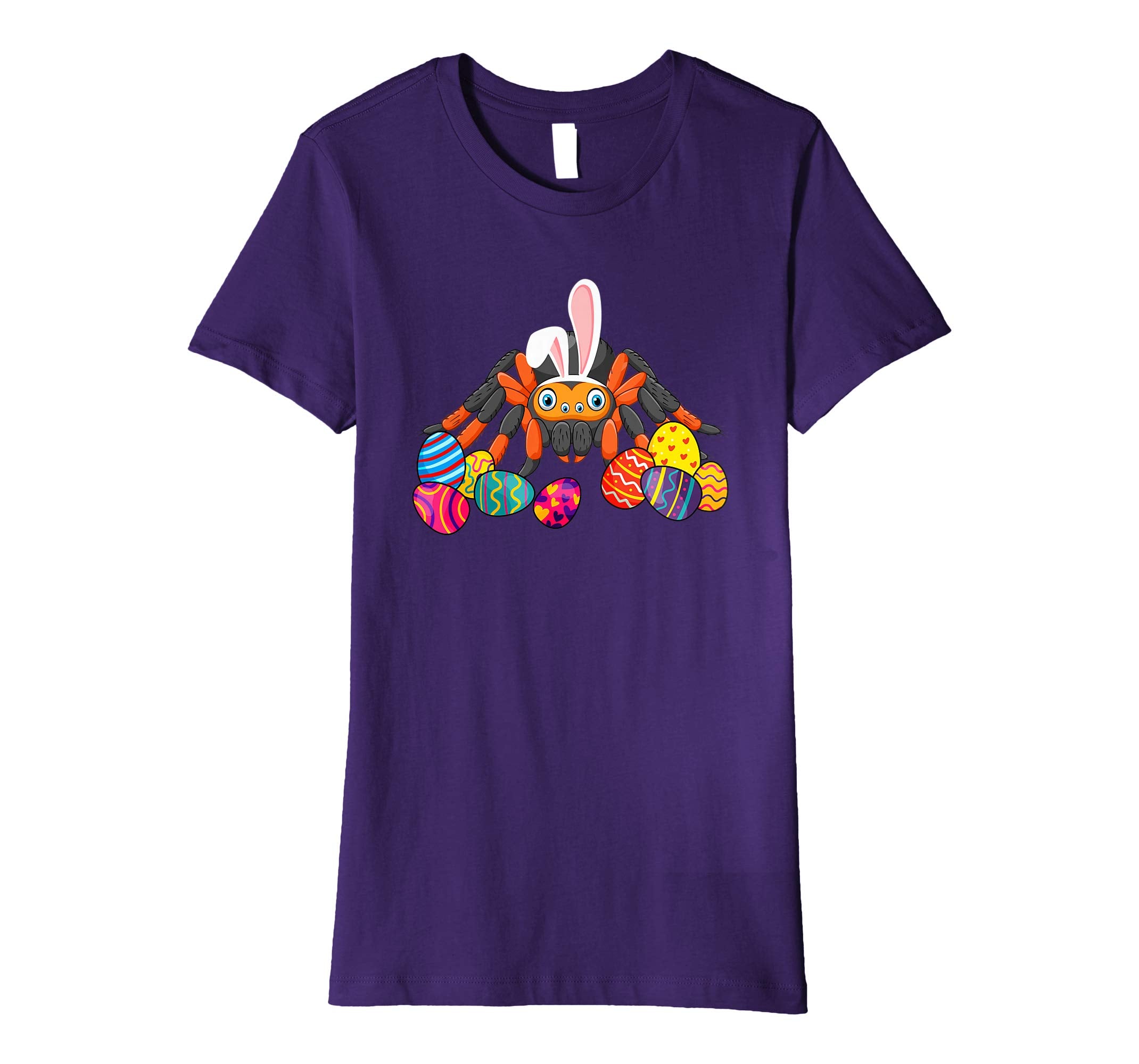 Spider Bunny Ear With Egg Easter Easter Day Shirt