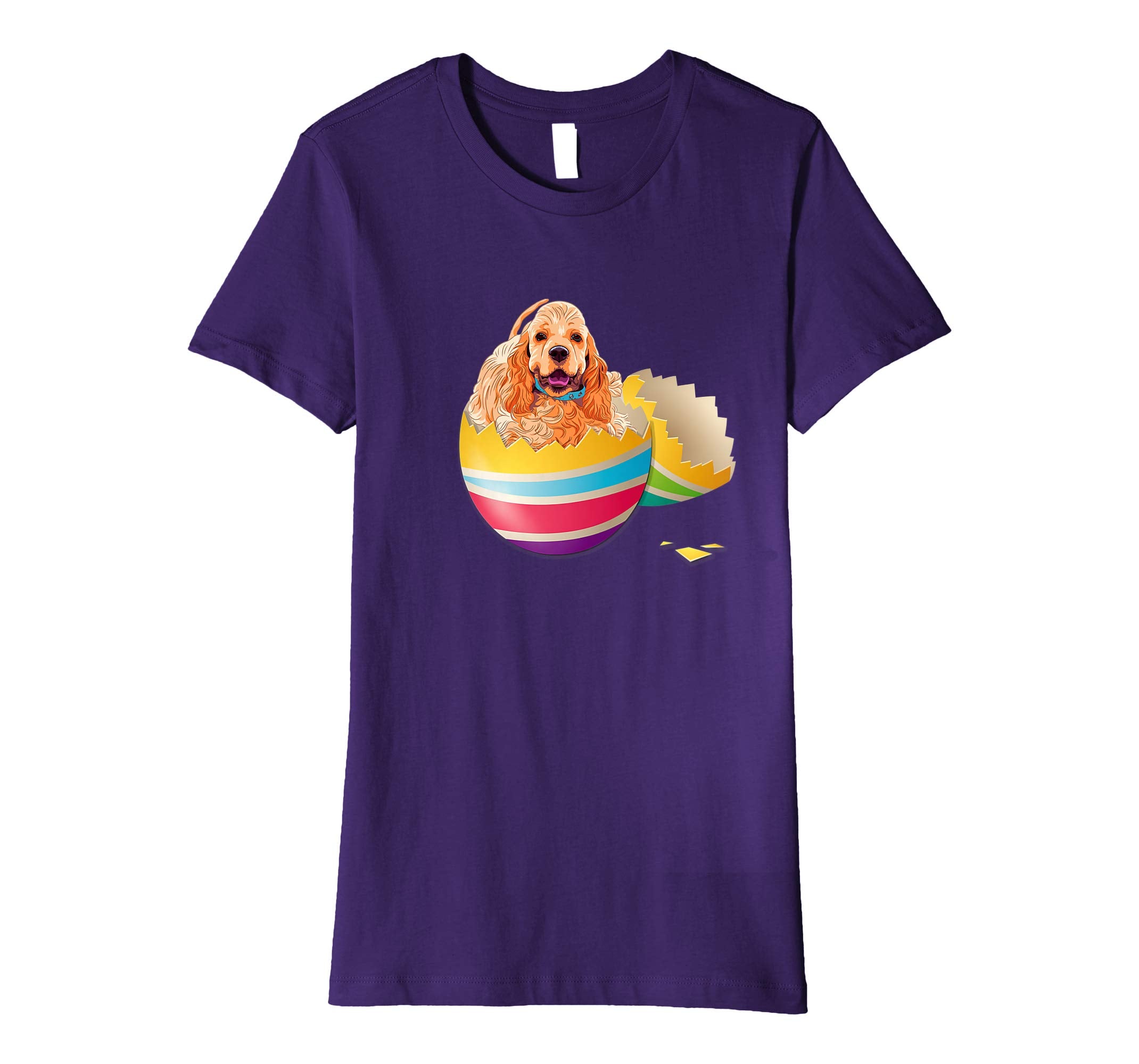 Cocker Spaniel Hatching From Easter Egg Easter Day Shirt