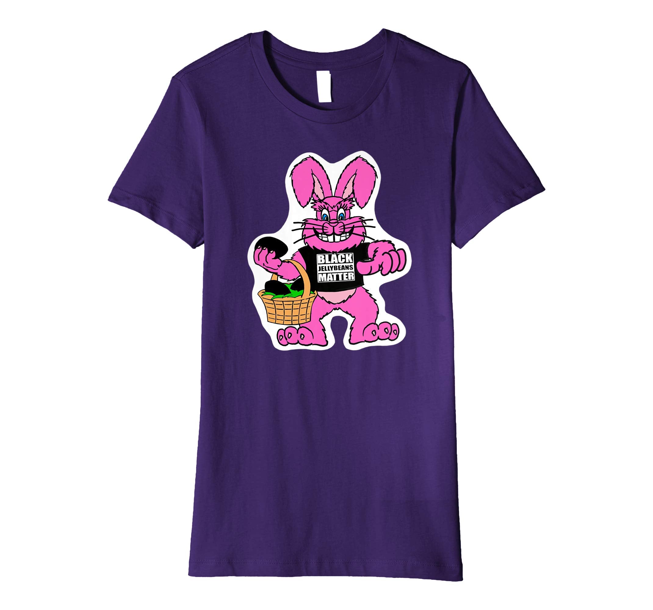 Womens Funny Easter Shirt Black Jelly Beans Matter Cute Gift