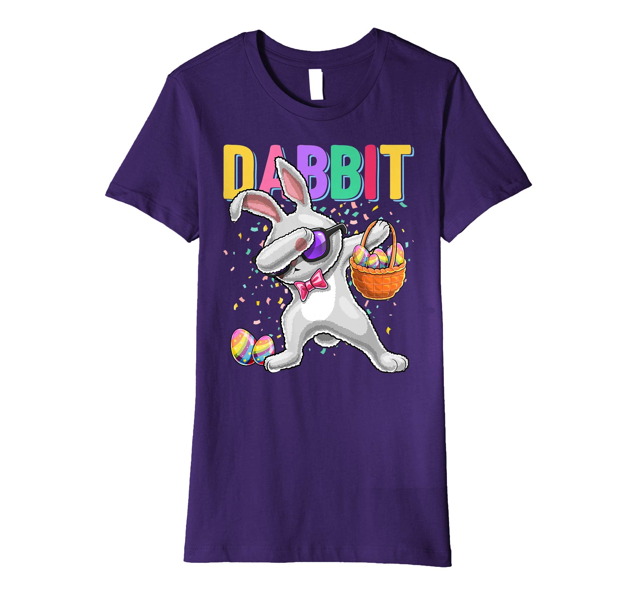 Dabbit Dabbing Easter Bunny Shirt Easter Egg Basket Gift Kid
