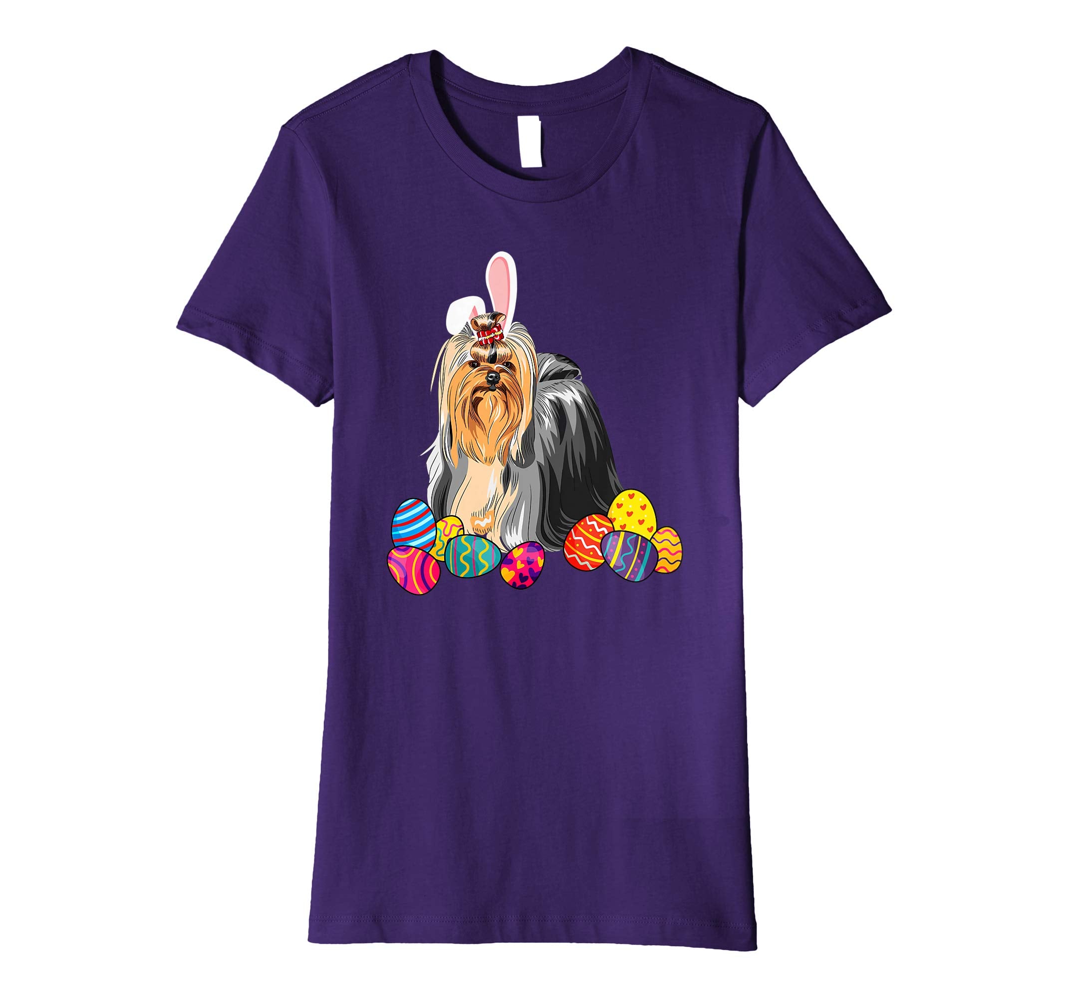 Yorkshire Bunny Ear With Egg Easter Easter Day Shirt