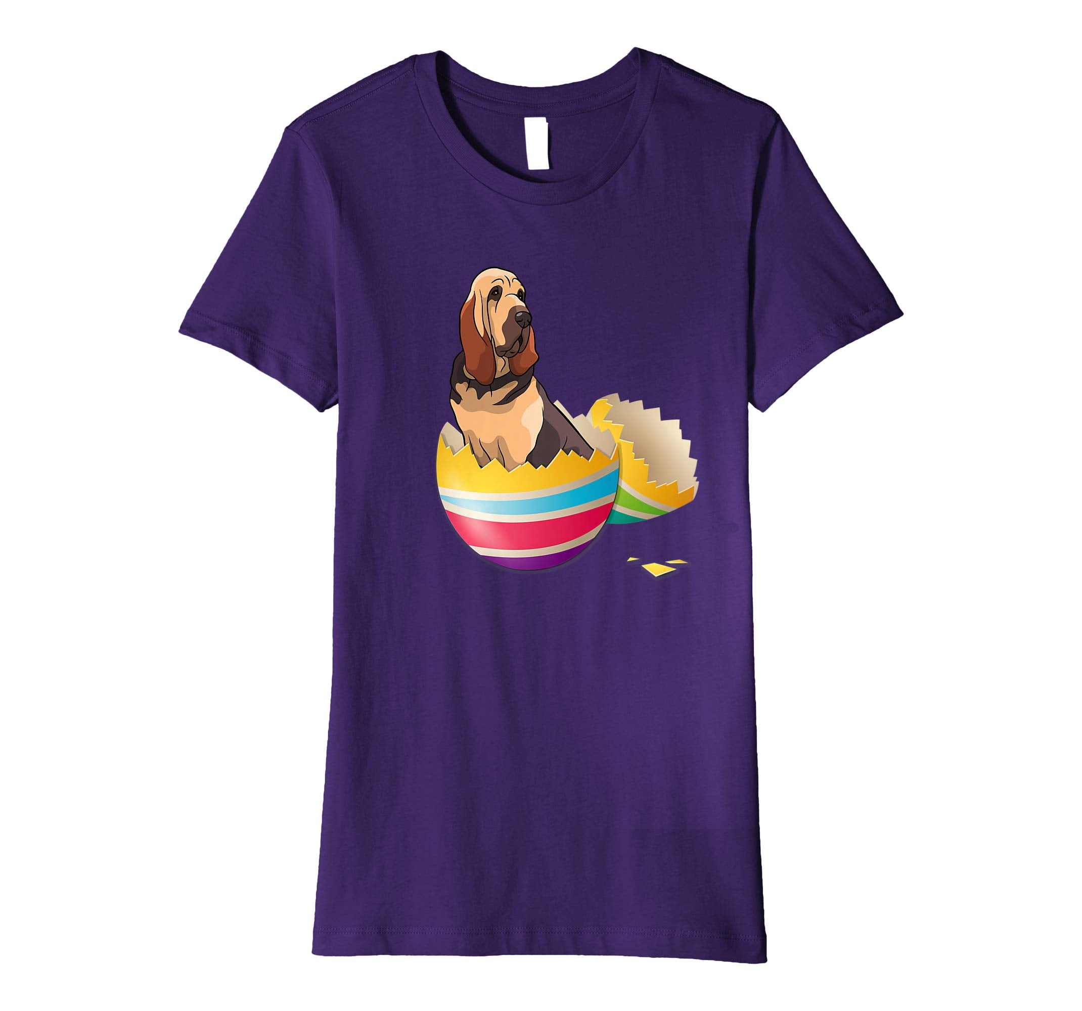 Bloodhound Hatching From Easter Egg Easter Day Shirt