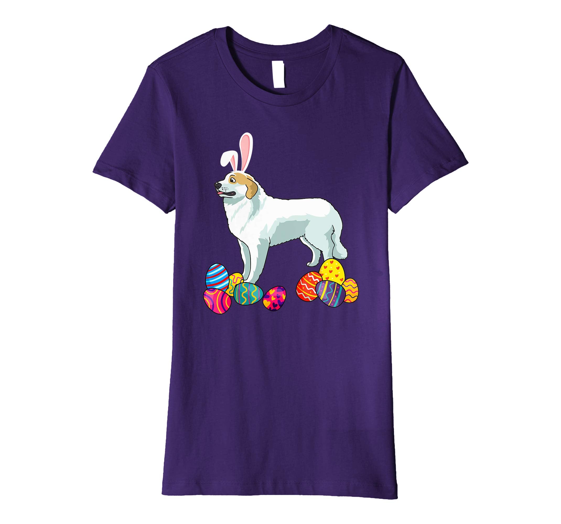 Great Pyrenees Bunny Ear With Egg Easter Easter Day Shirt
