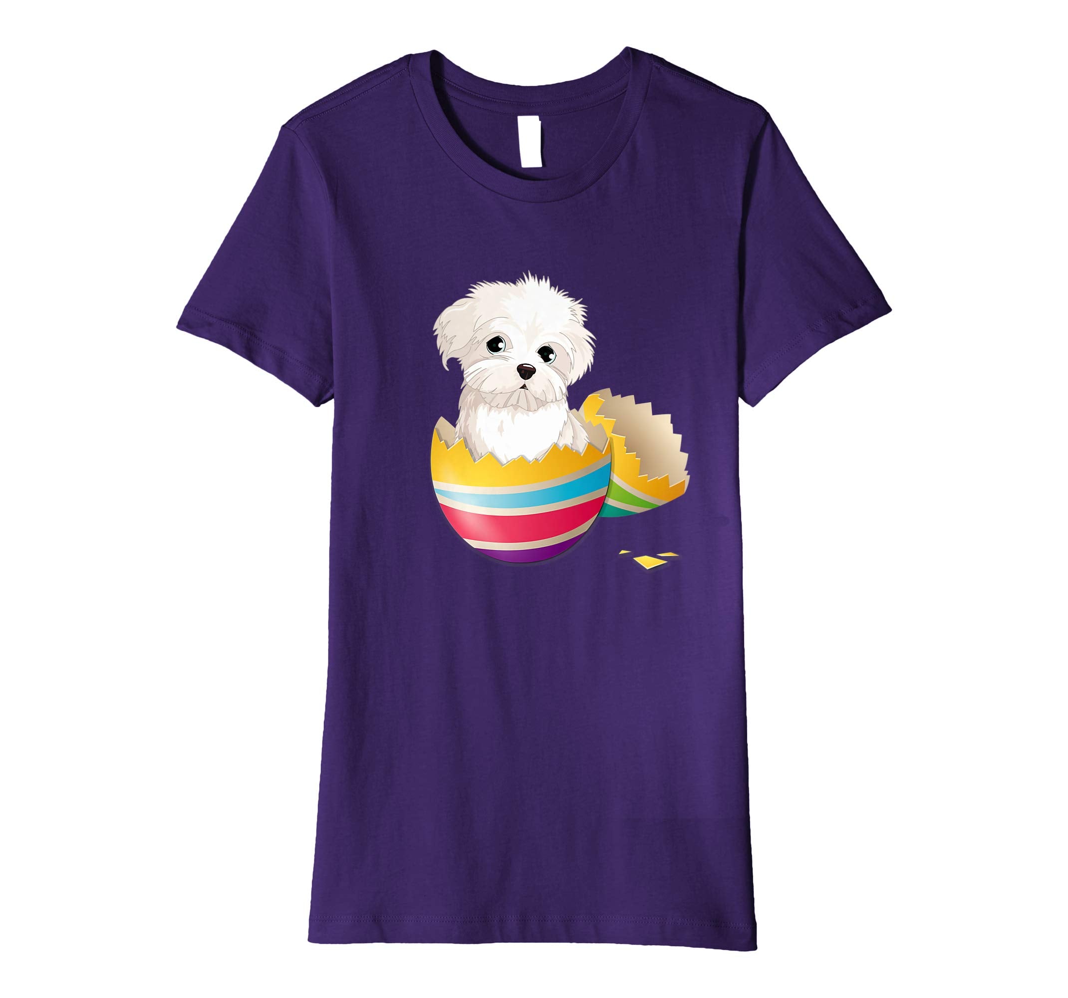 Maltese Hatching From Easter Egg Easter Day Shirt