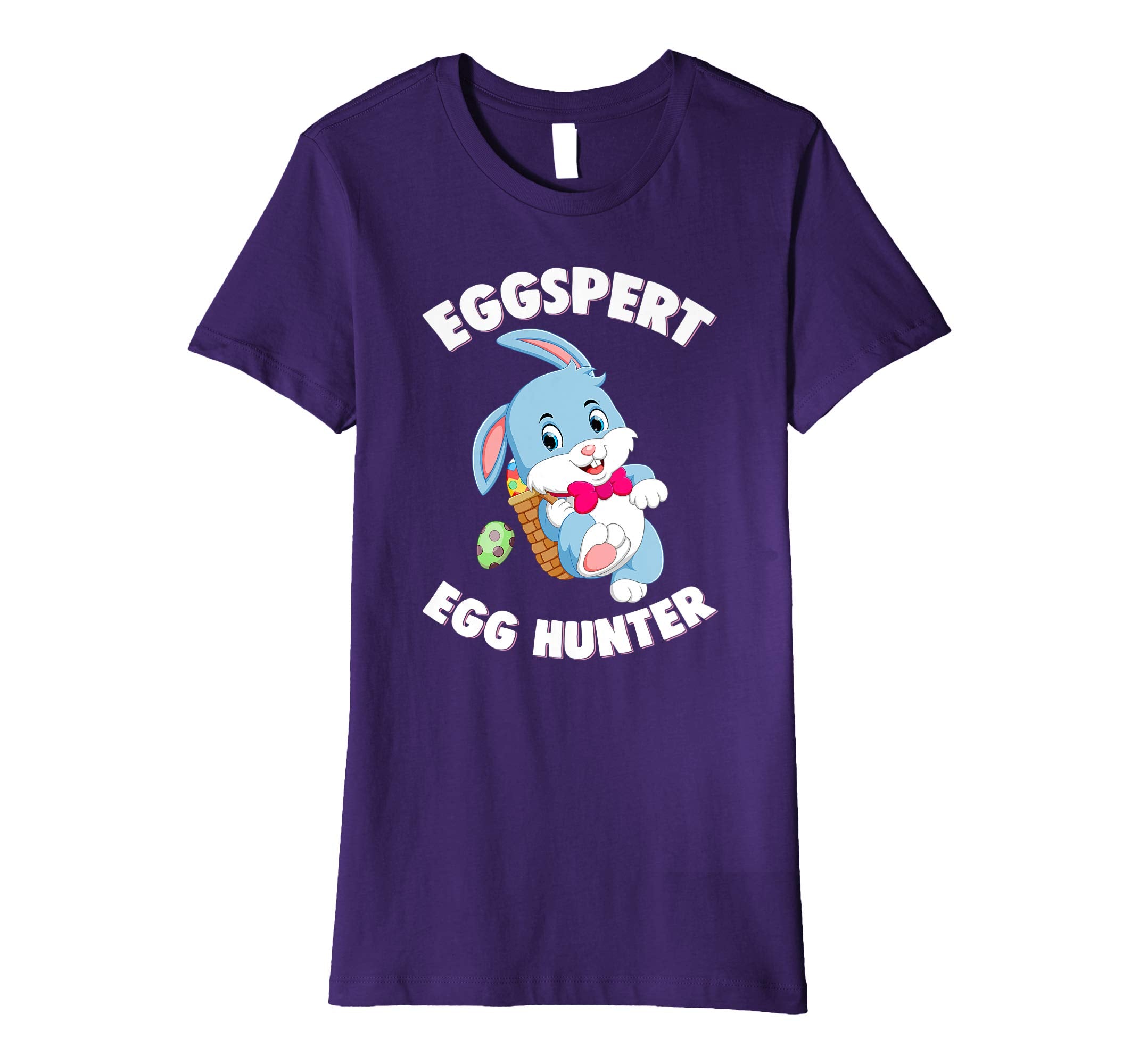 Eggspert Egg Hunter Happy Easter Kids Boys Girls T Shirt