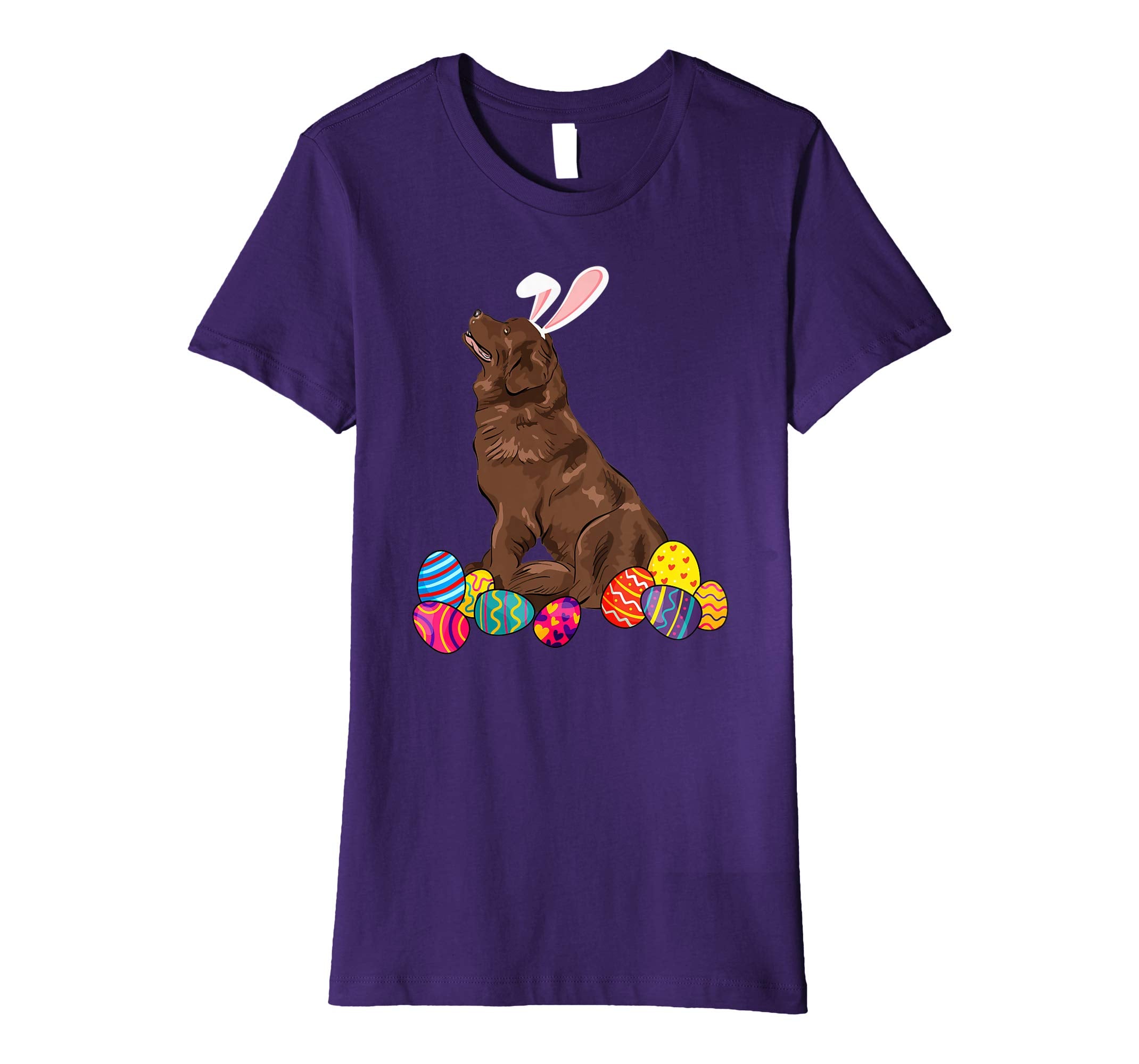 Newfoundland Bunny Ear With Egg Easter Easter Day Shirt