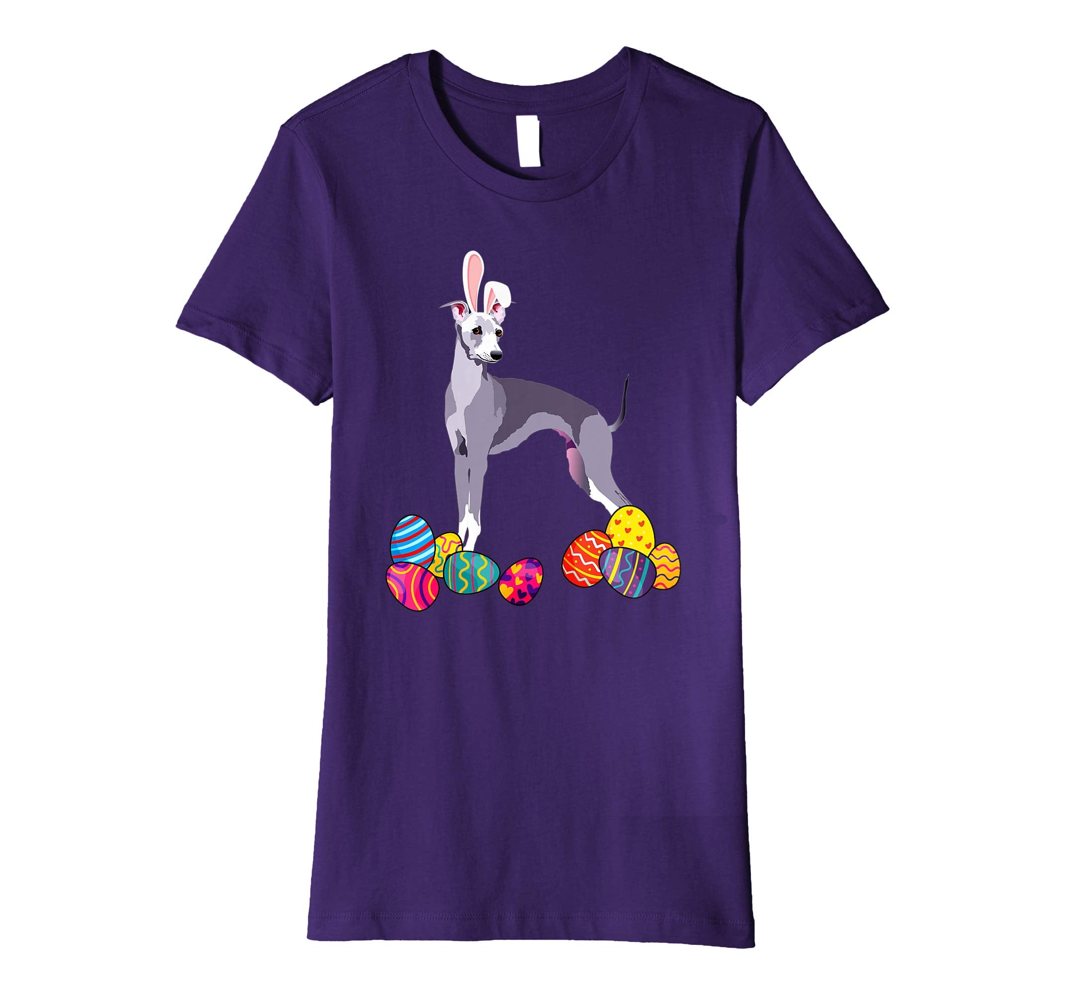 Italian Greyhound Bunny Ear With Egg Easter Easter Day Shirt