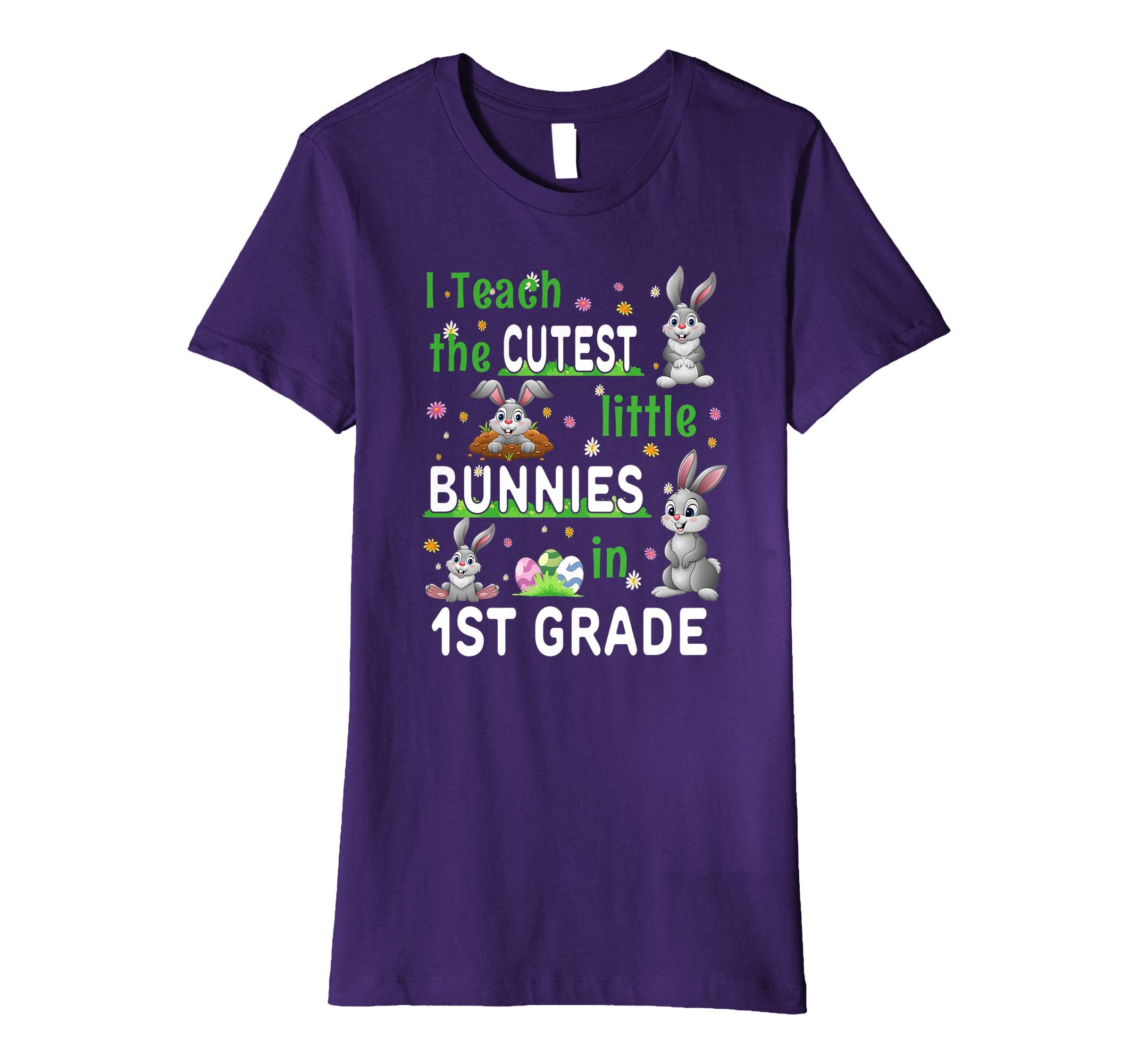 Easter 1st Grade Teacher Shirt Gift Easter Shirts For Women
