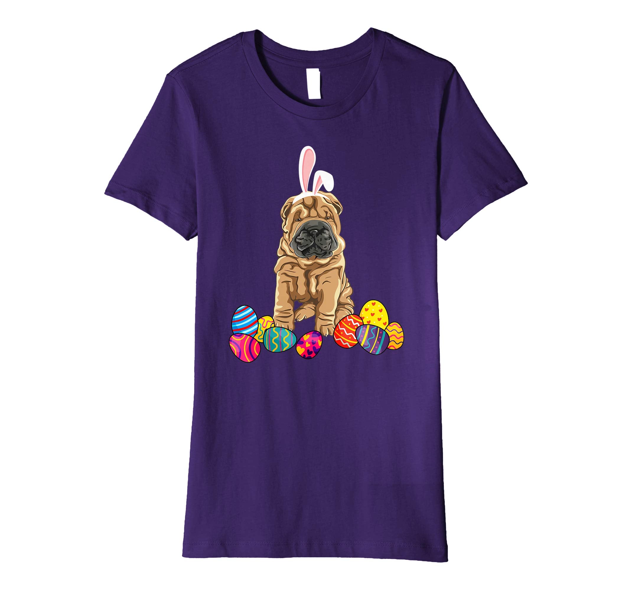 Chinese Shar-Pei Bunny Ear With Egg Easter Easter Day Shirt