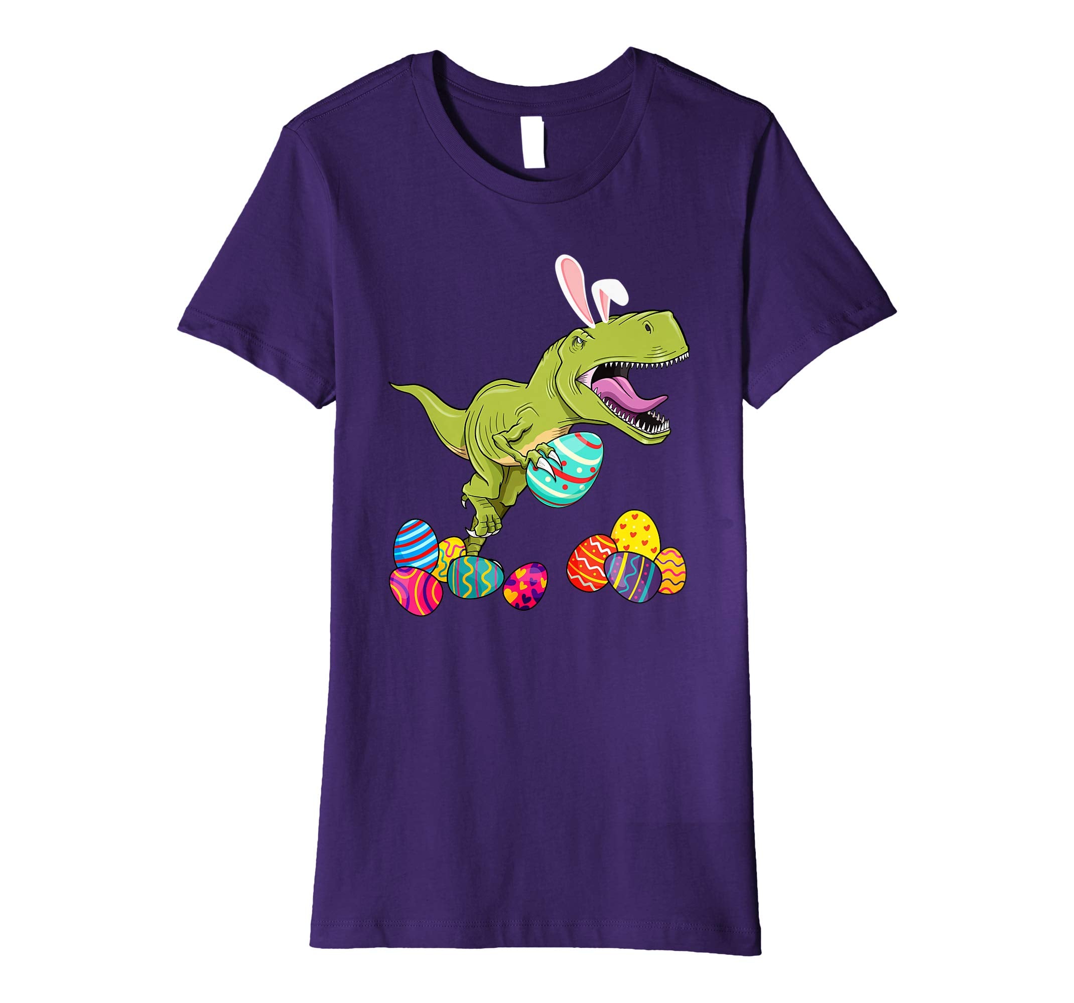 Easter Bunny Dinosaur T rex Eggs Cellent T shirt Boys Kids