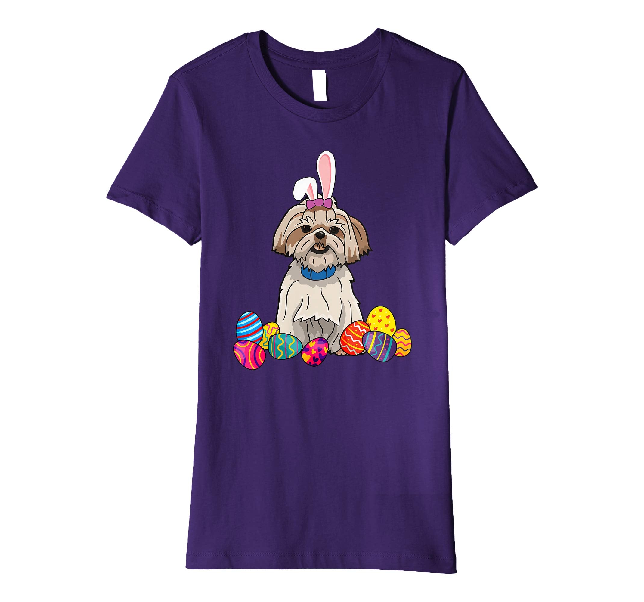 Shih Tzu Bunny Ear With Egg Easter Easter Day Shirt