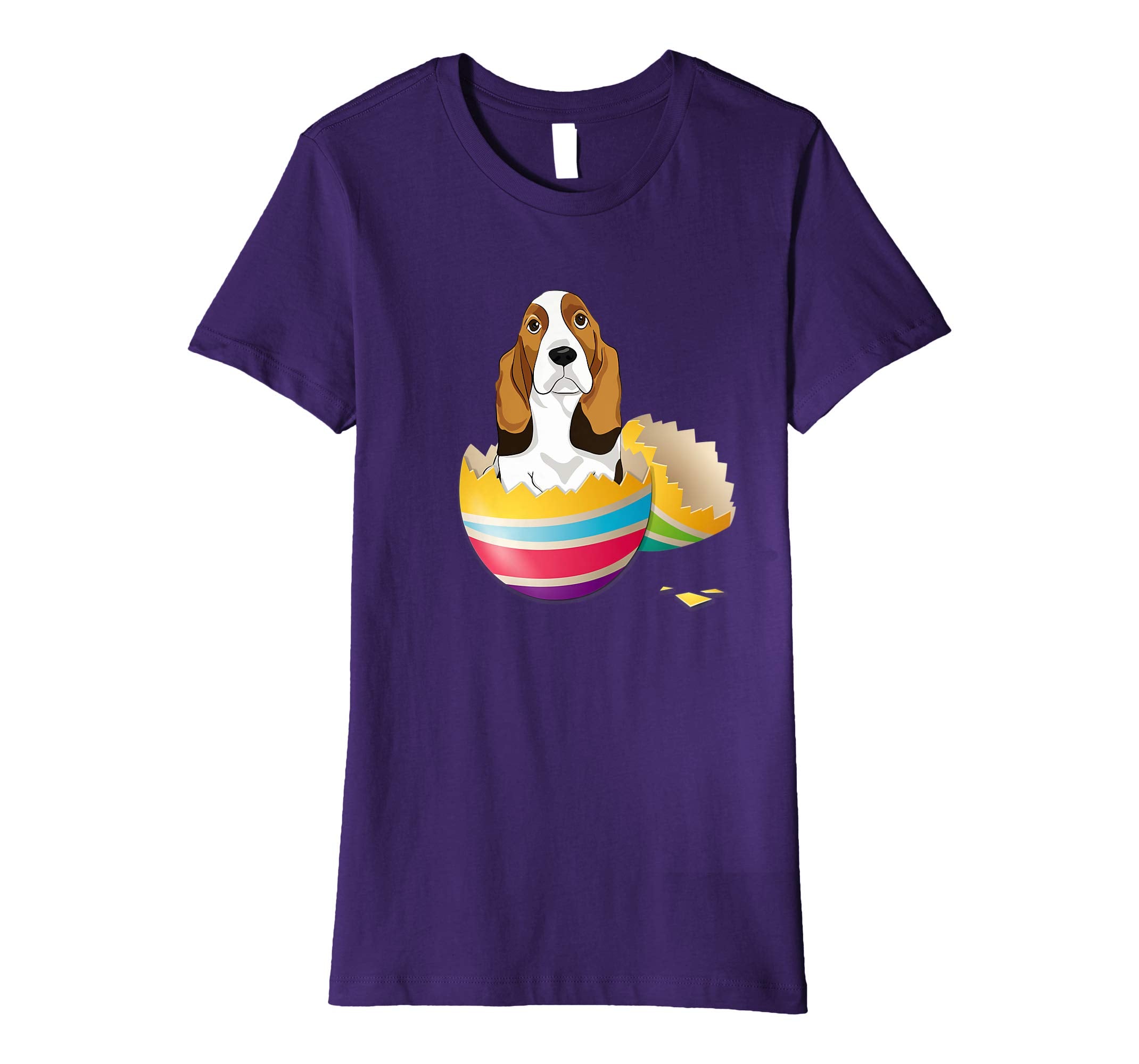 Basset Hound Hatching From Easter Egg Easter Day Shirt