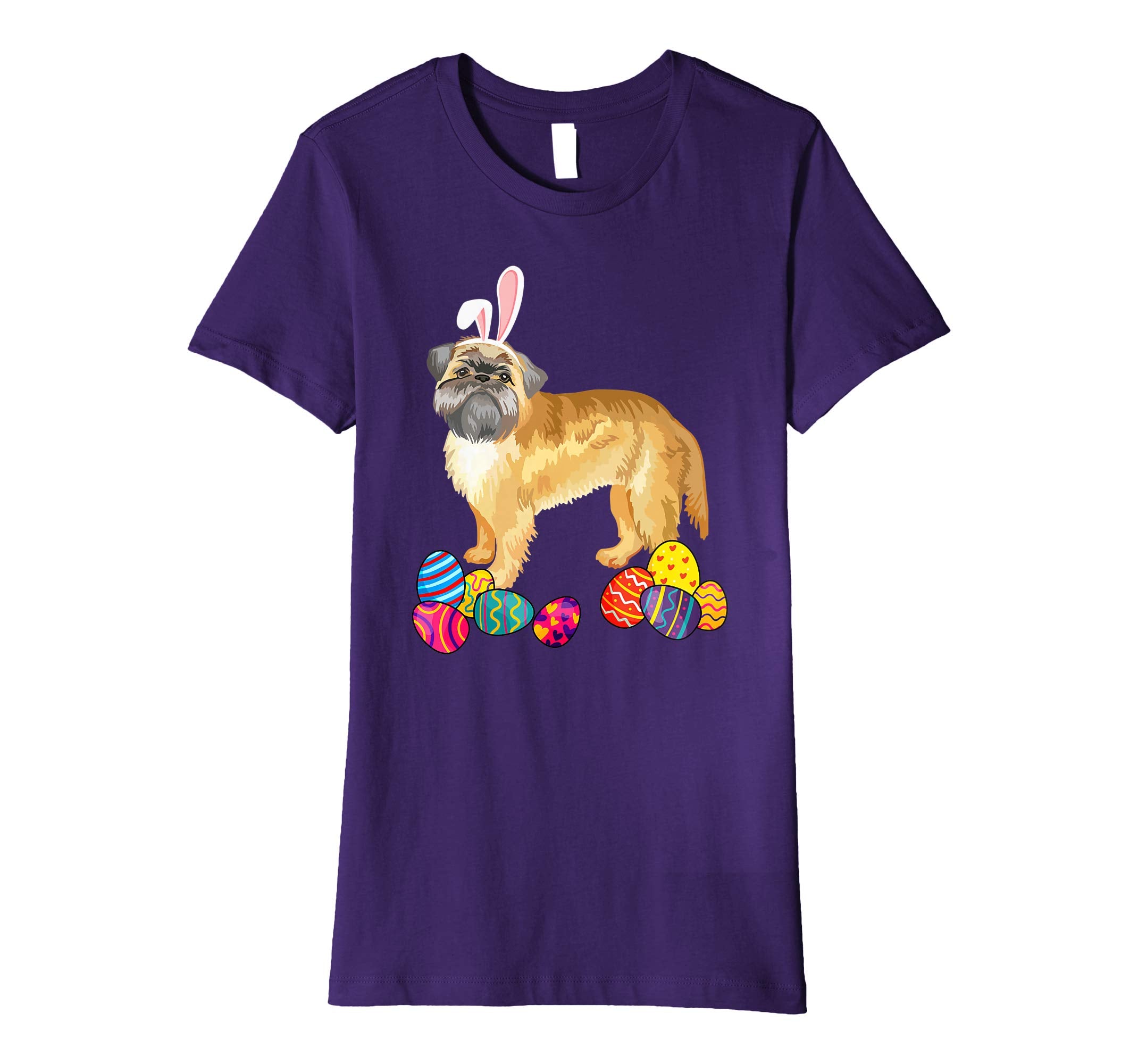 Brussels Griffon Bunny Ear With Egg Easter Easter Day Shirt