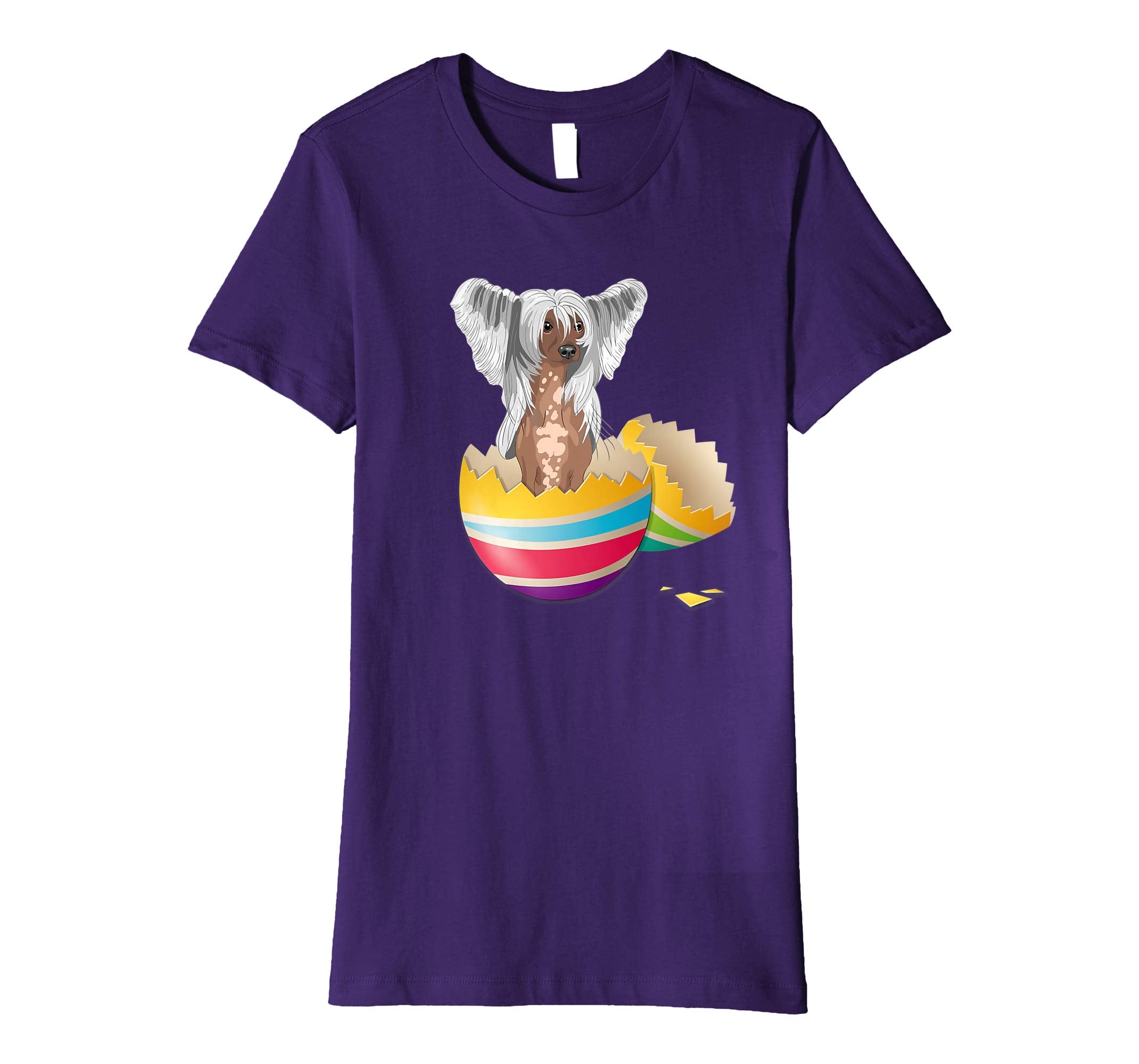 Chinese Crested Hatching From Easter Egg Easter Day Shirt