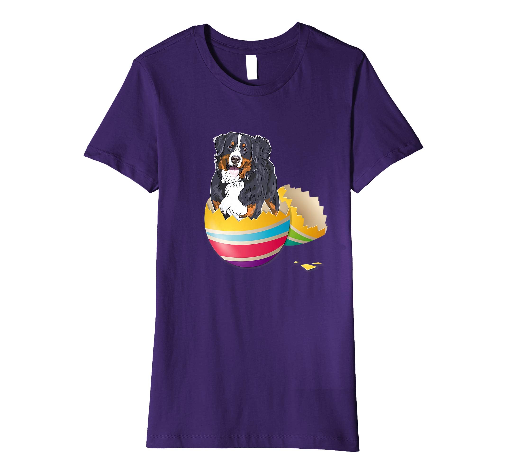Bernese Mountain Hatching From Easter Egg Easter Day Shirt