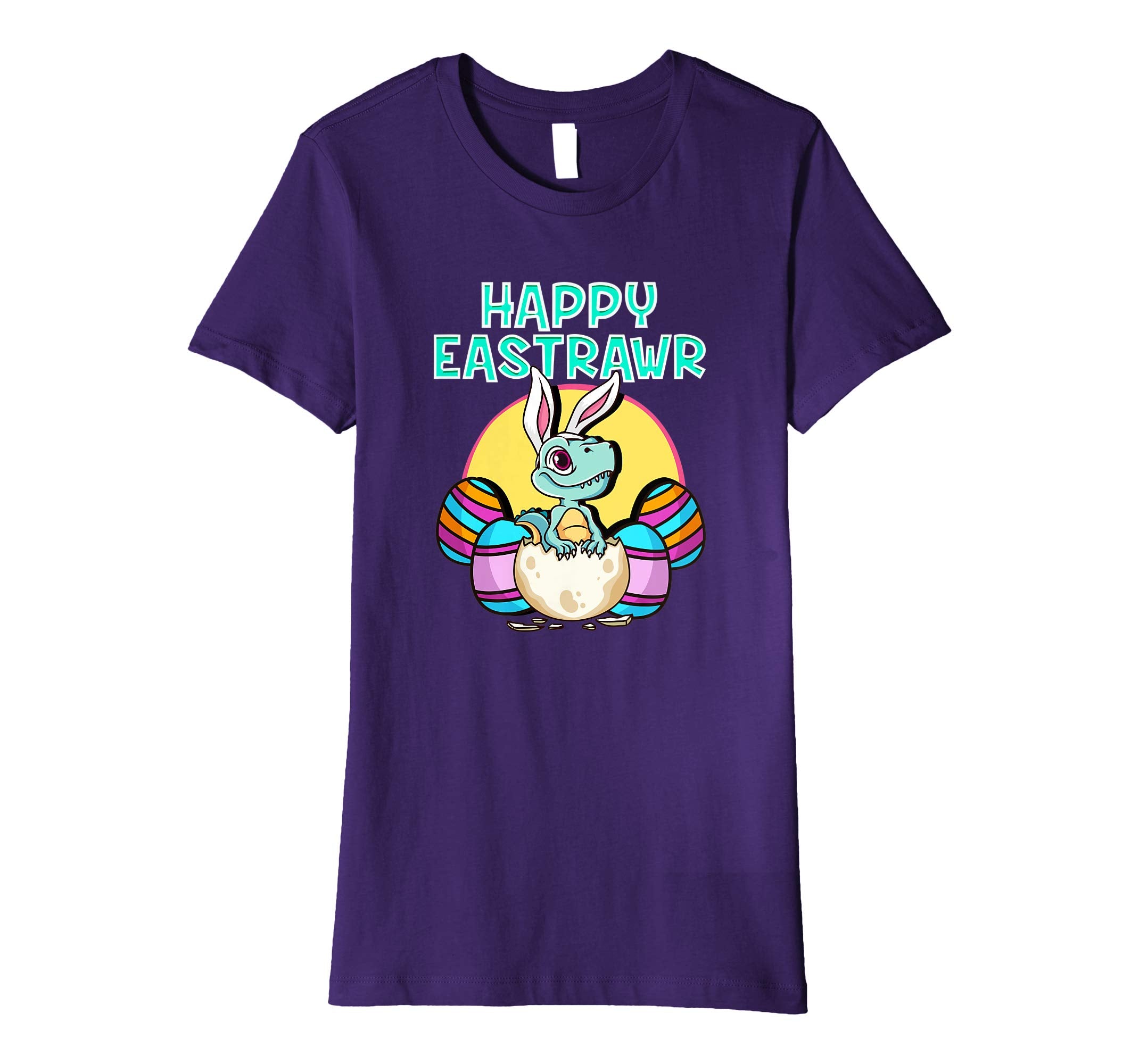 Happy Eastrawr! Funny Easter Egg Baby Dinosaur T-Shirt