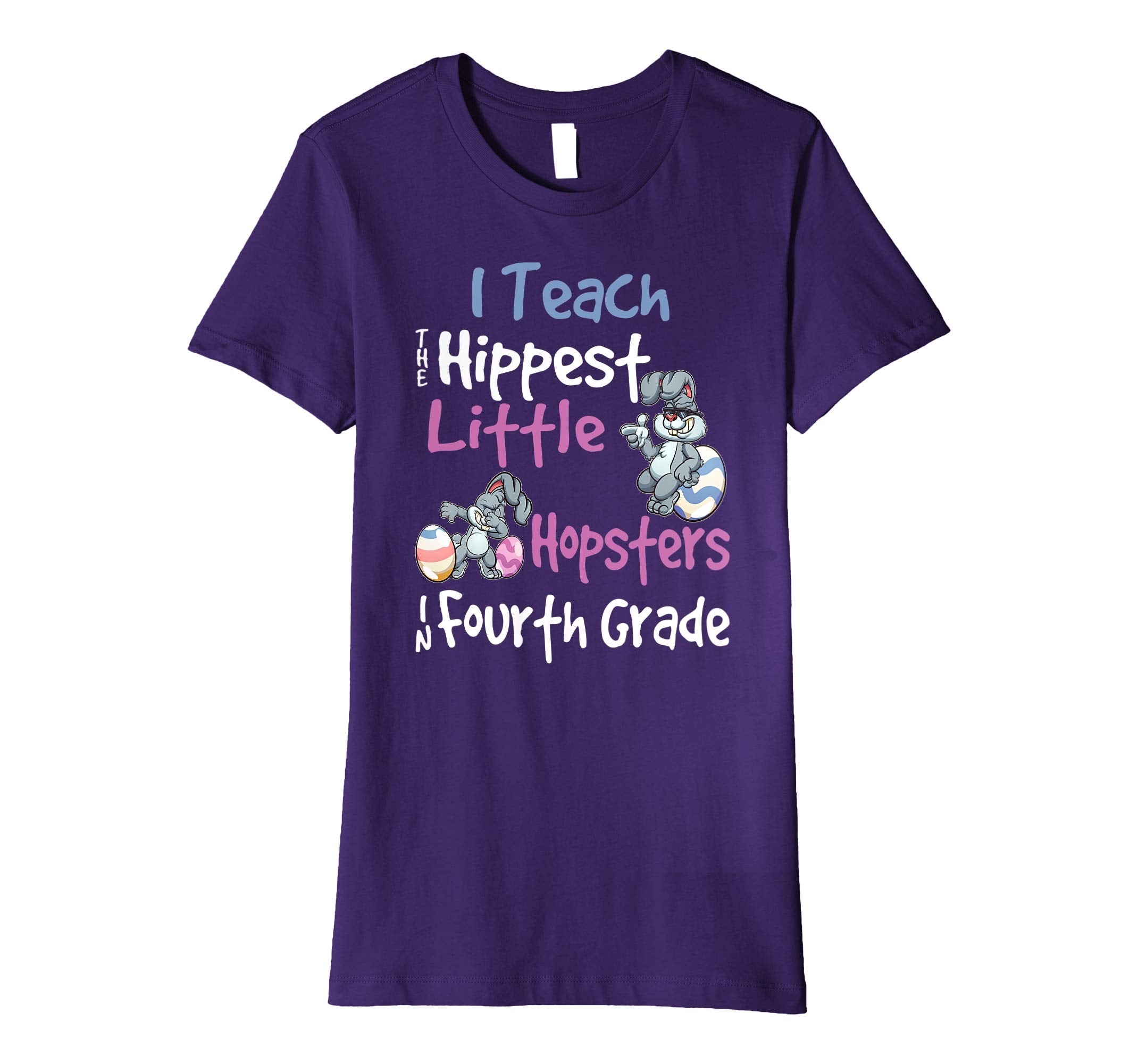 Easter 4th Grade Teacher Shirt Gift Easter Shirts For Women