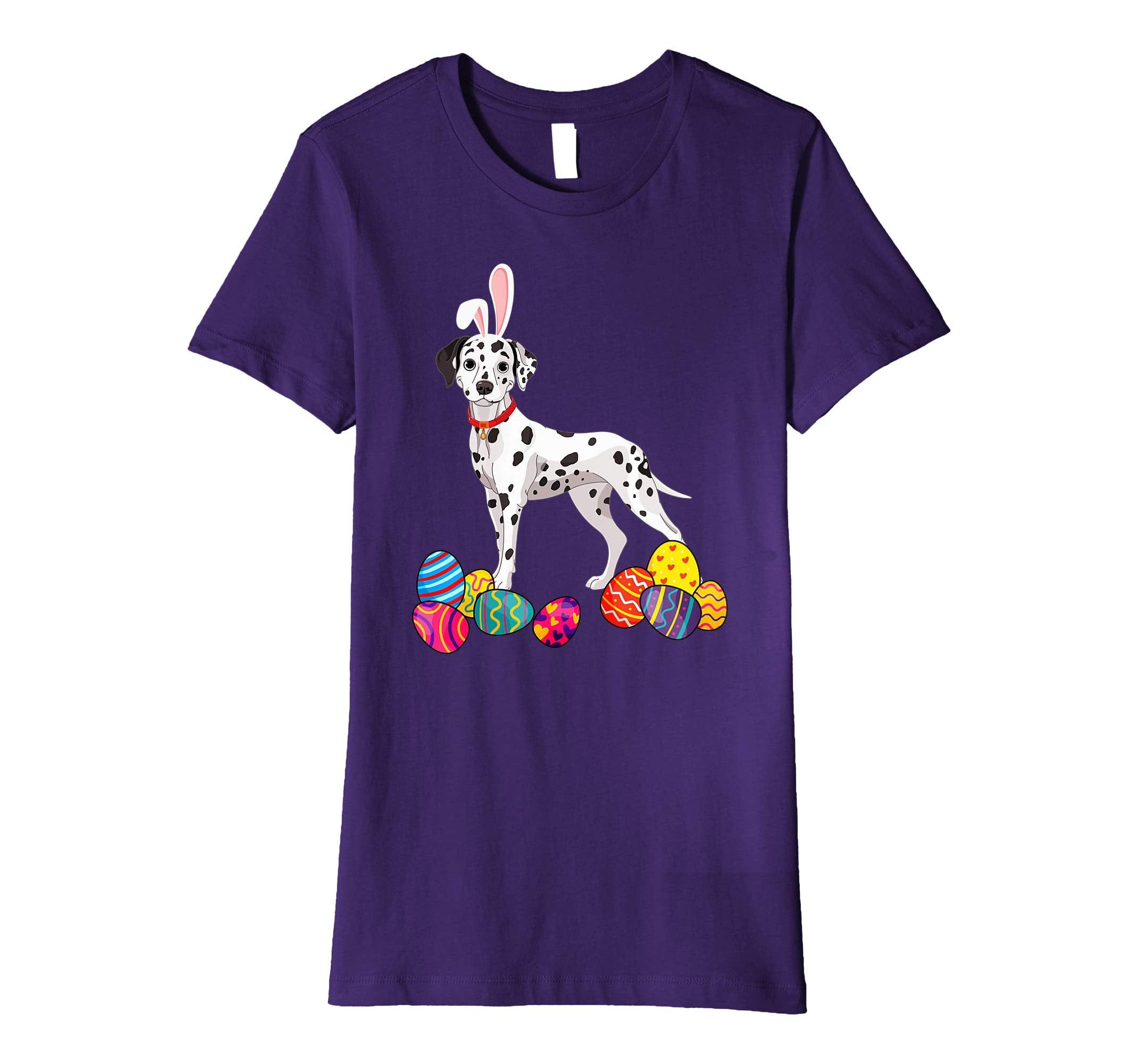 Dalmatian Bunny Ear With Egg Easter Easter Day Shirt