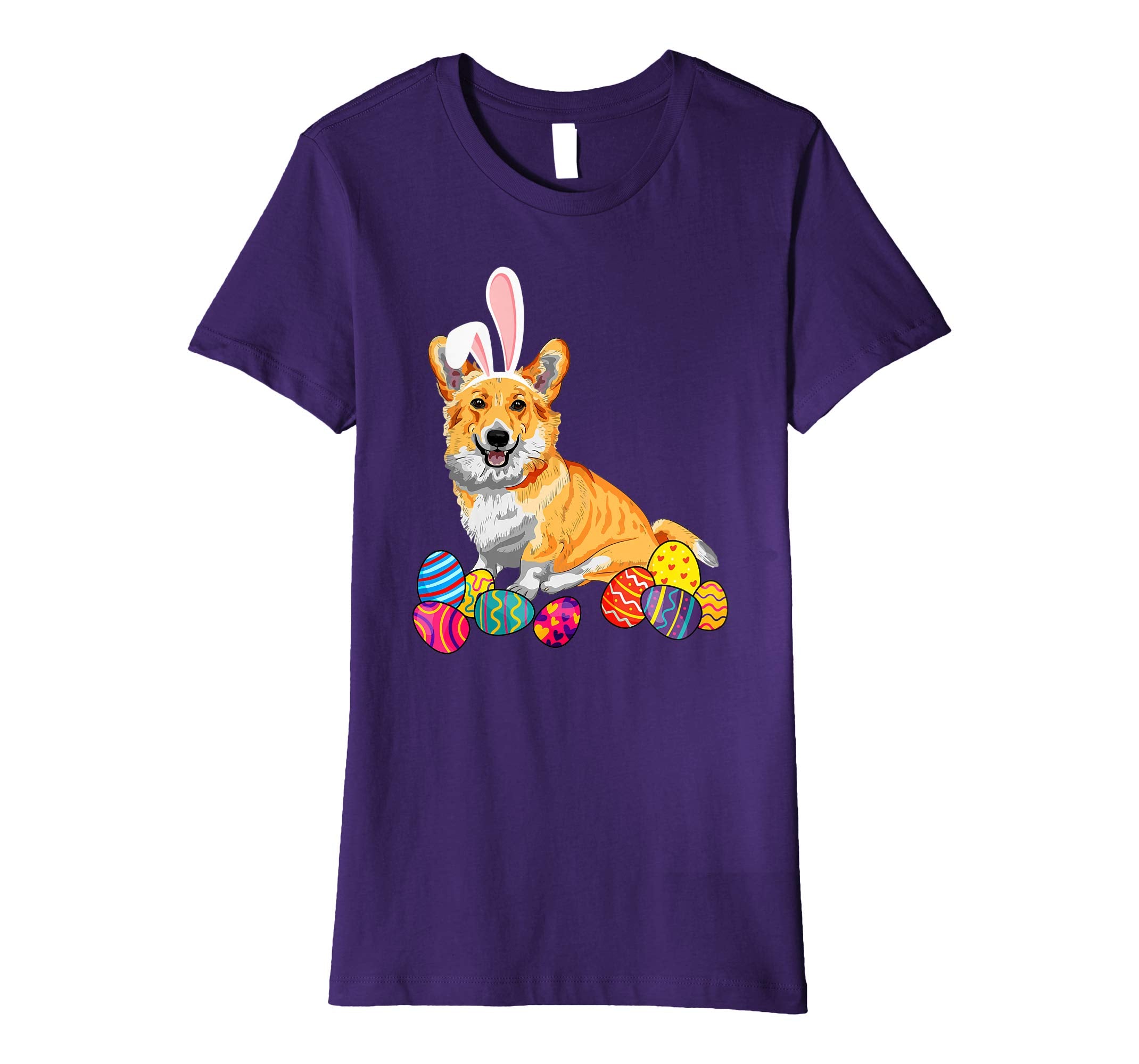 Corgi Bunny Ear With Egg Easter Easter Day Shirt