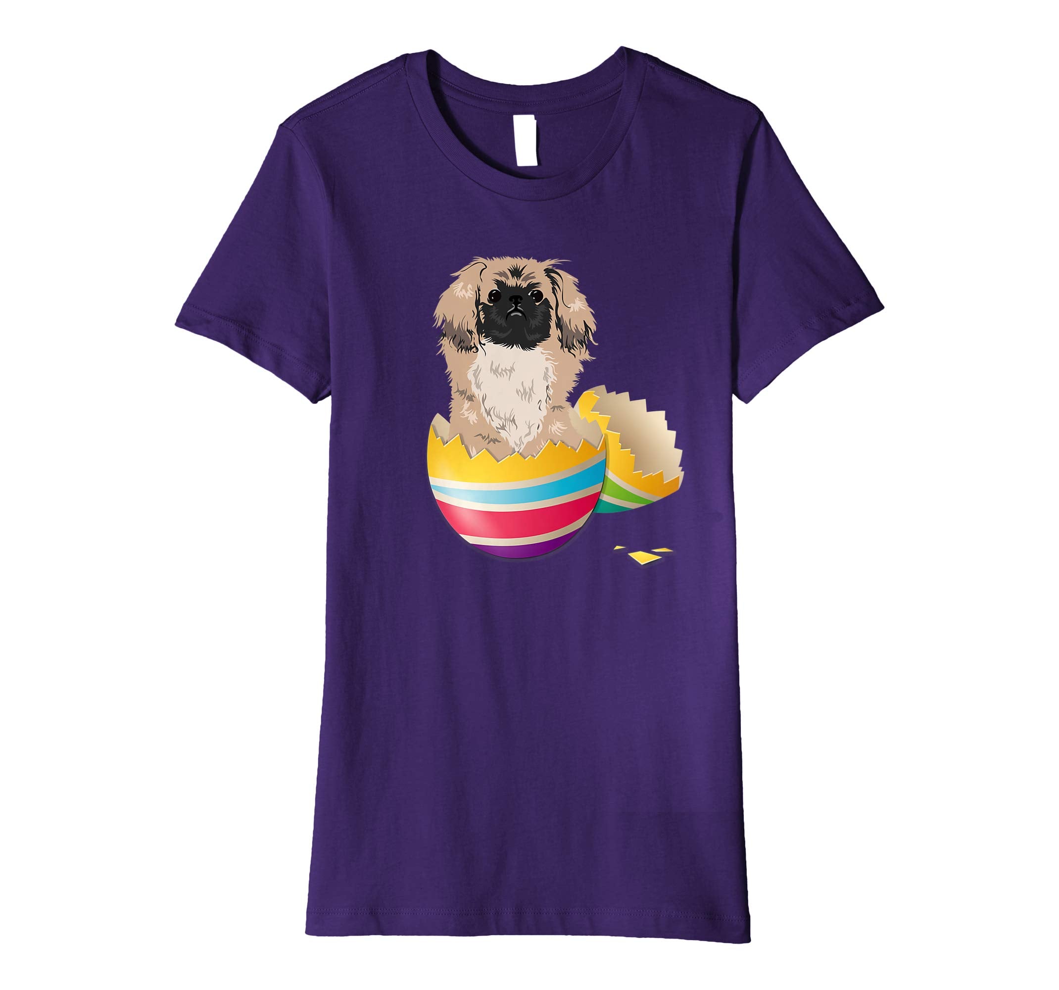 Pekingese Hatching From Easter Egg Easter Day Shirt