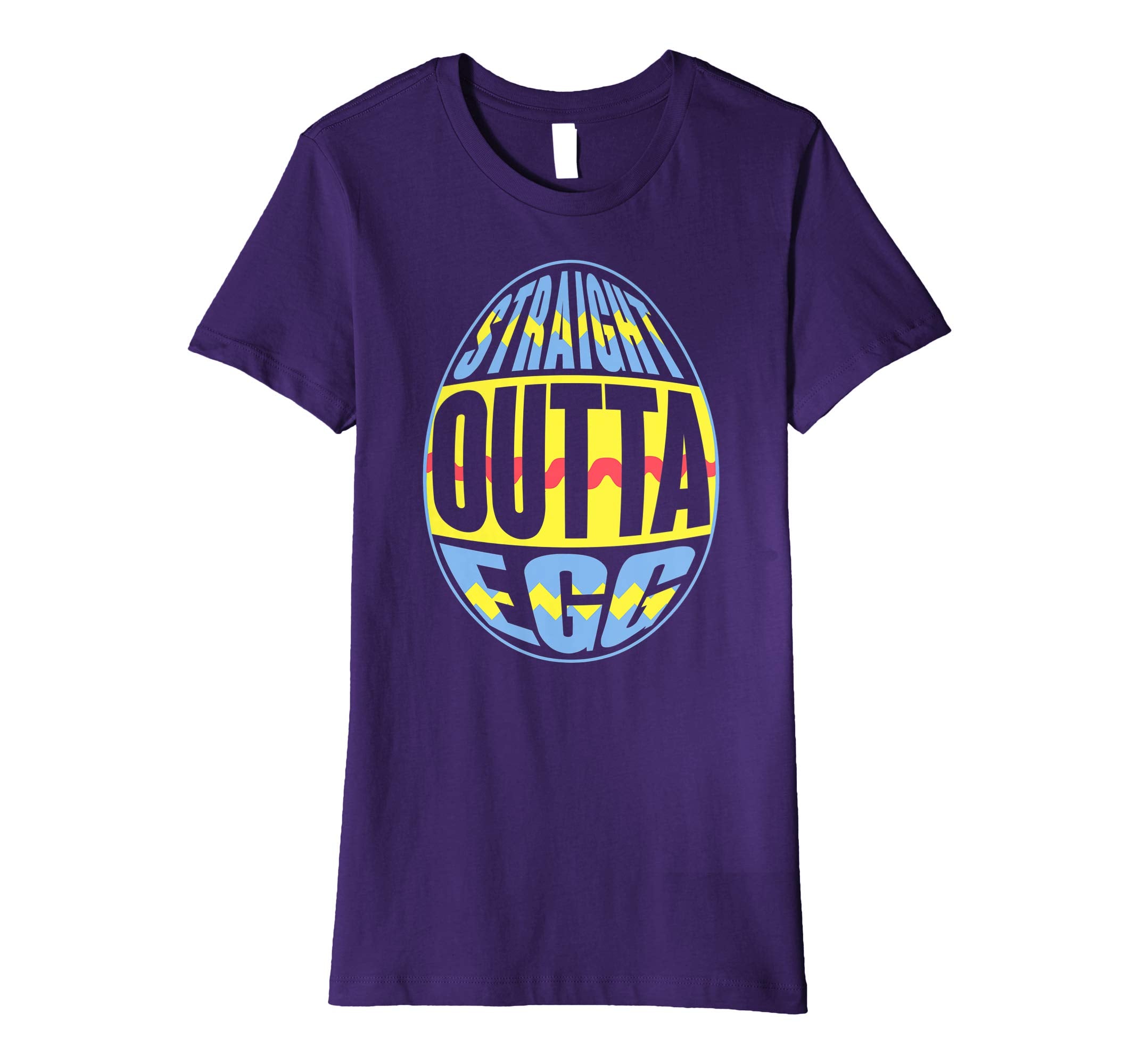 Straight Outta Egg Funny Easter Day 2019 T-Shirt Men Women