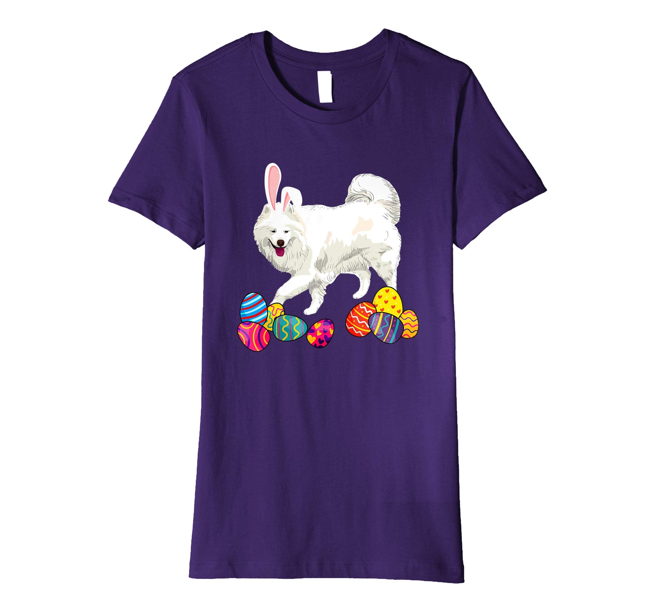Samoyed Bunny Ear With Egg Easter Easter Day Shirt