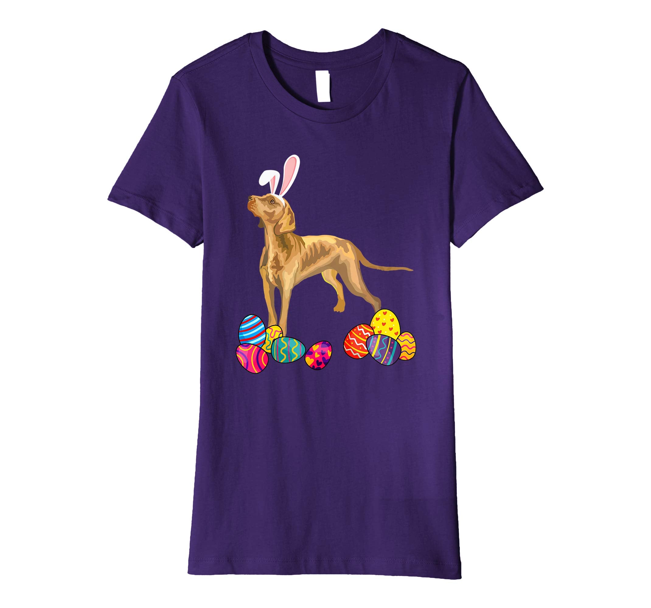 Weimaraner Bunny Ear With Egg Easter Easter Day Shirt