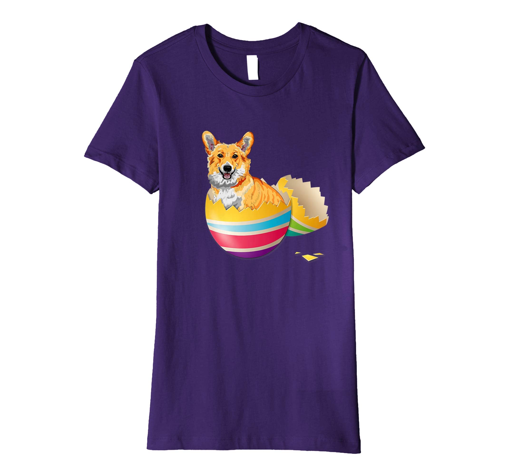 Corgi Hatching From Easter Egg Easter Day Shirt