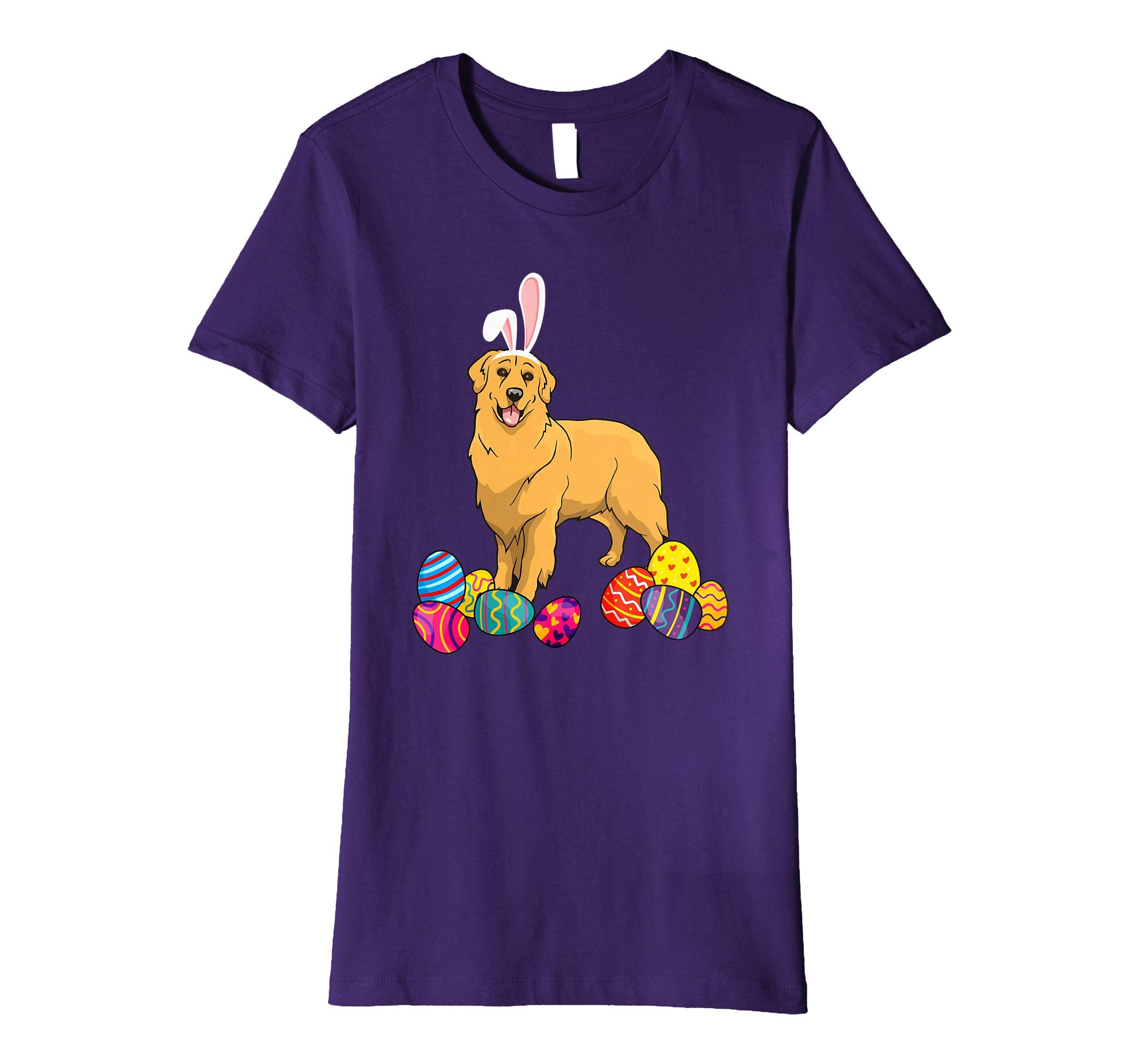 Golden Bunny Ear With Egg Easter Easter Day Shirt