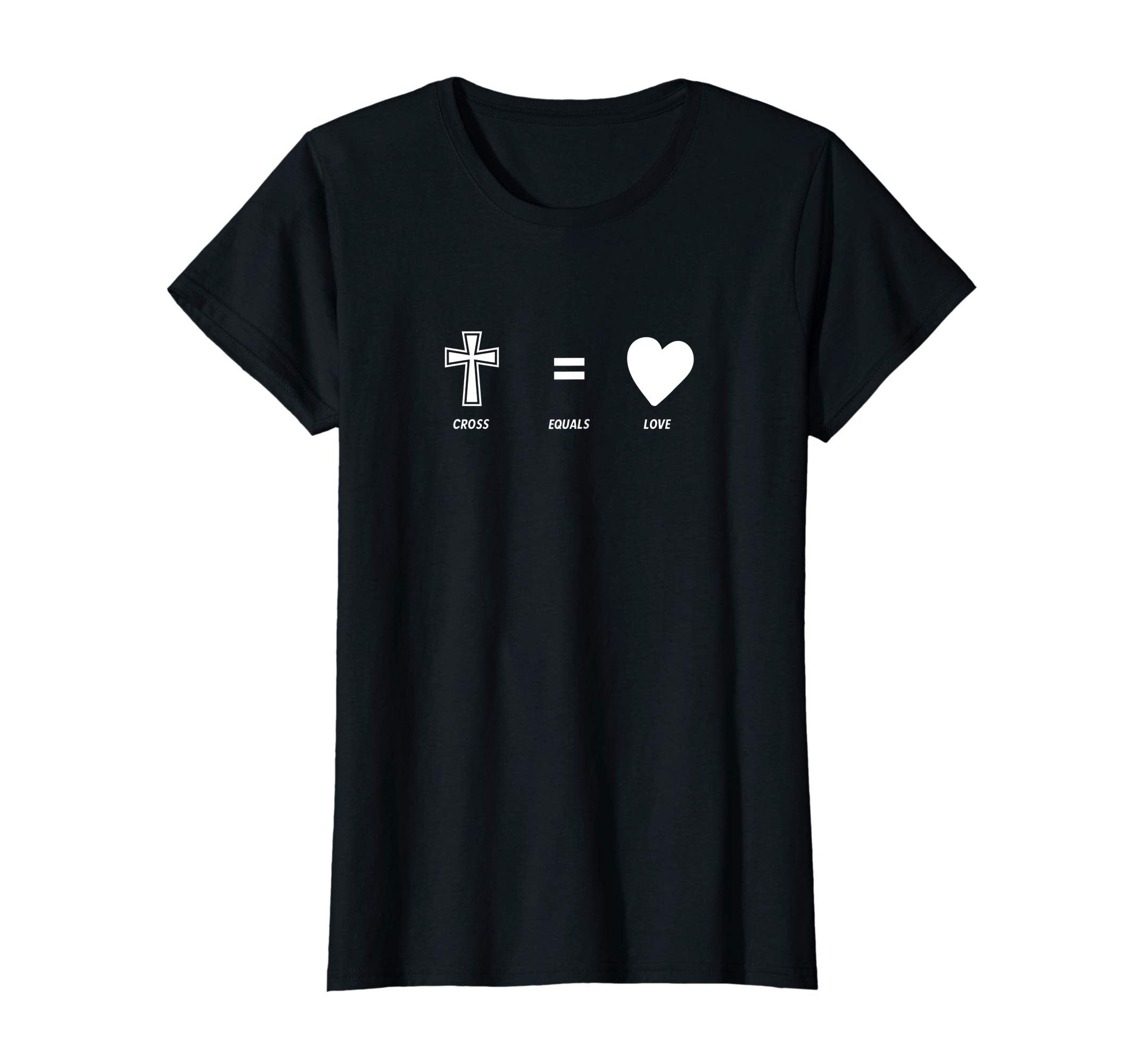 Cross Equals Love Inspiring Easter Christian Gift Shirt