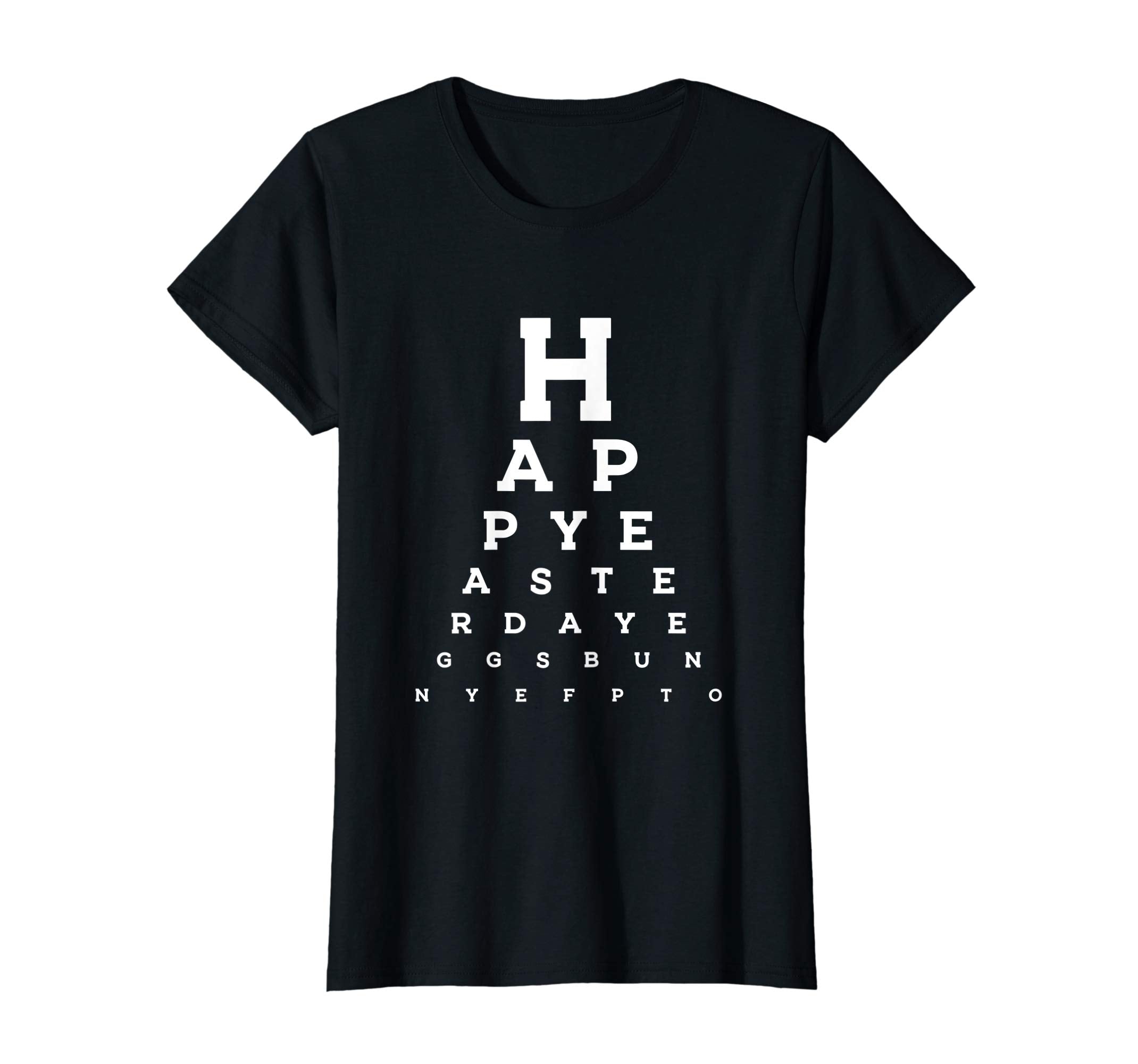 Happy Easter Day Eyechart T-Shirt Gifts