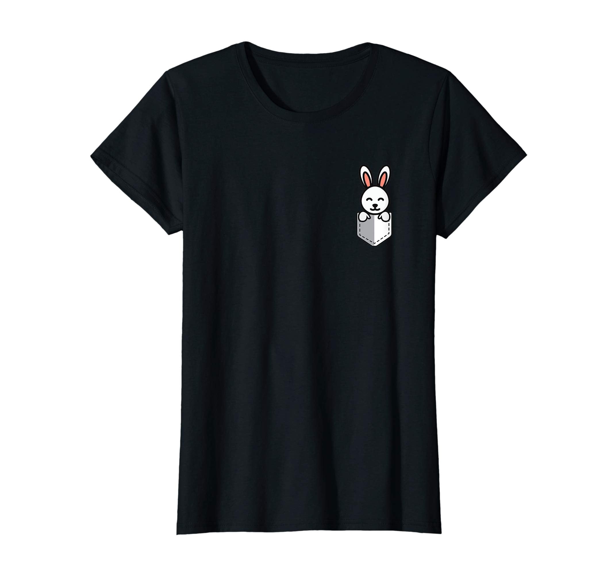Baby Rabbit In Pocket Bunny Cute Animal Easter Tshirt Gift