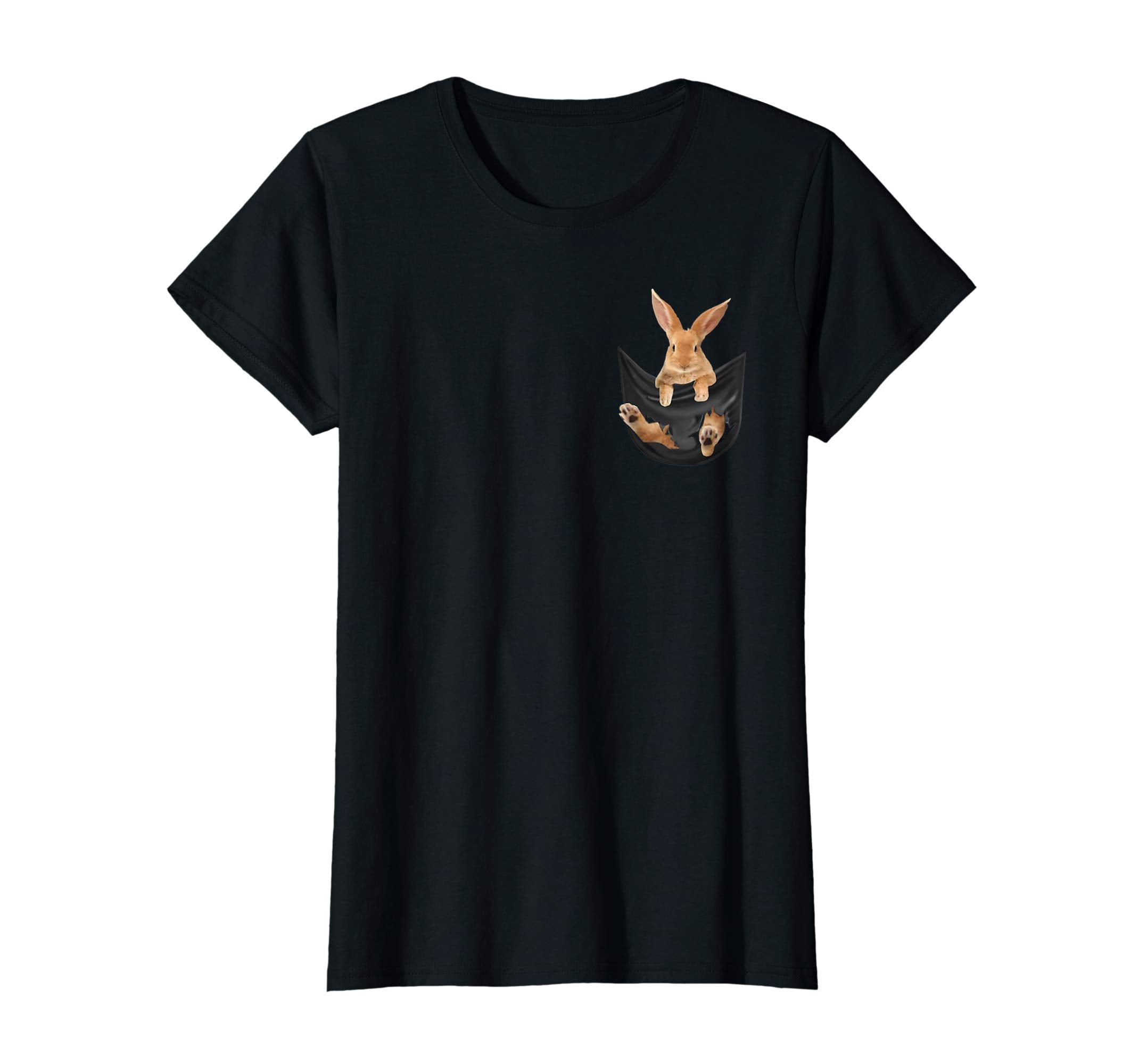 Bunny In Your Pocket Animal Easter Rabbit Kids Tshirt