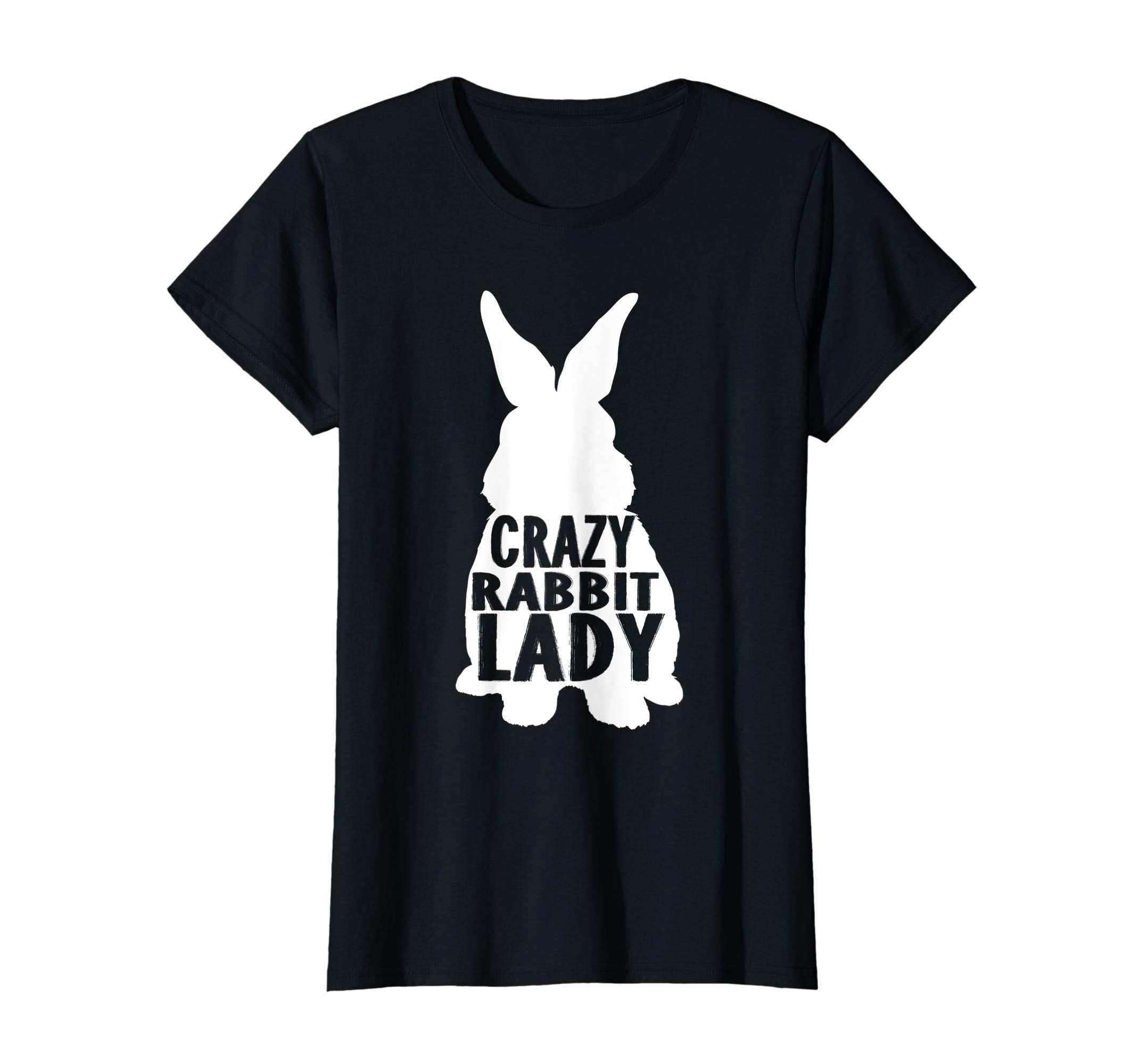 Crazy Rabbit Lady Shirt Cute Bunny Easter Gift T-Shirt