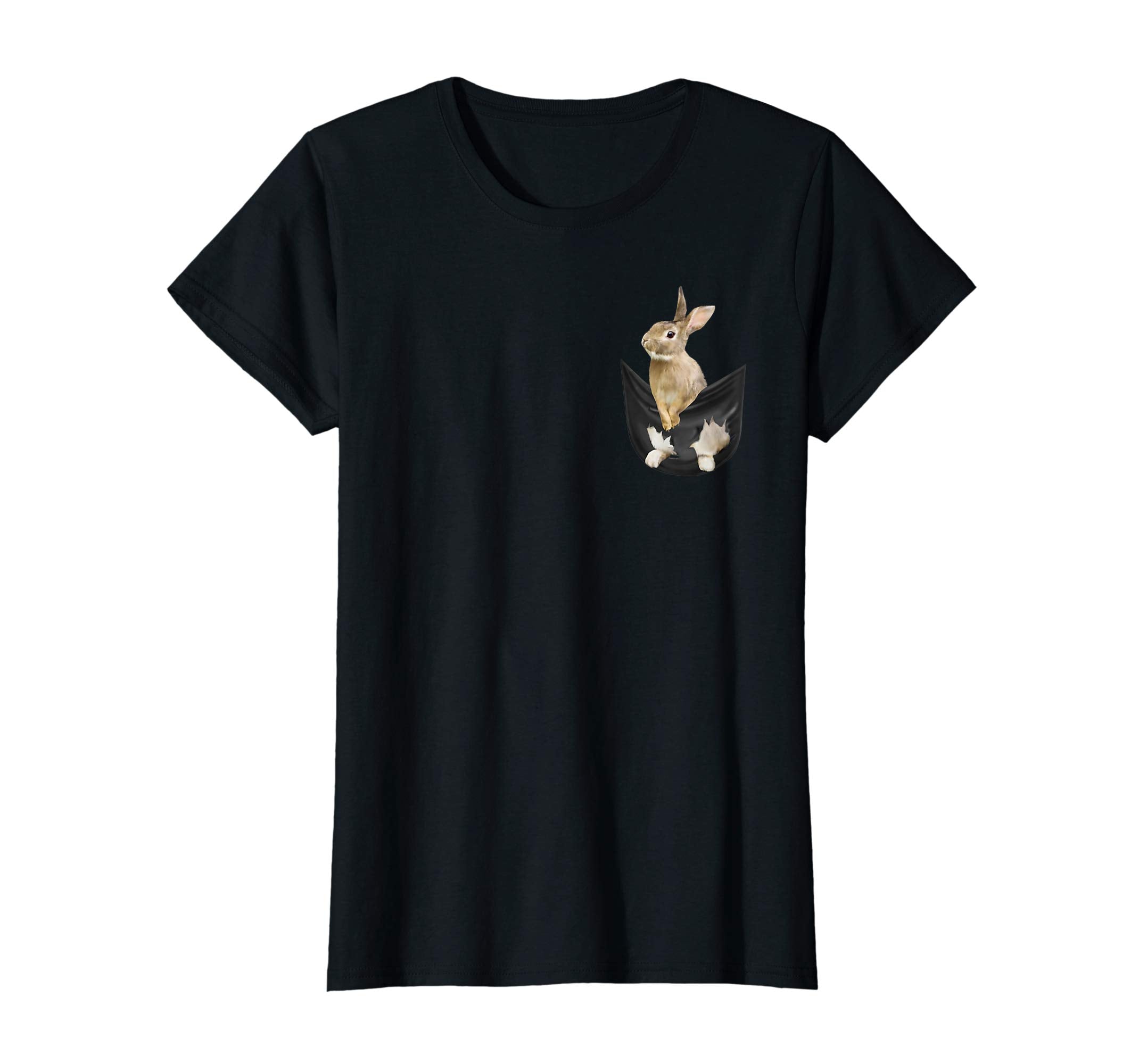 Bunny In Your Pocket Animal Easter Rabbit Kids Tshirt