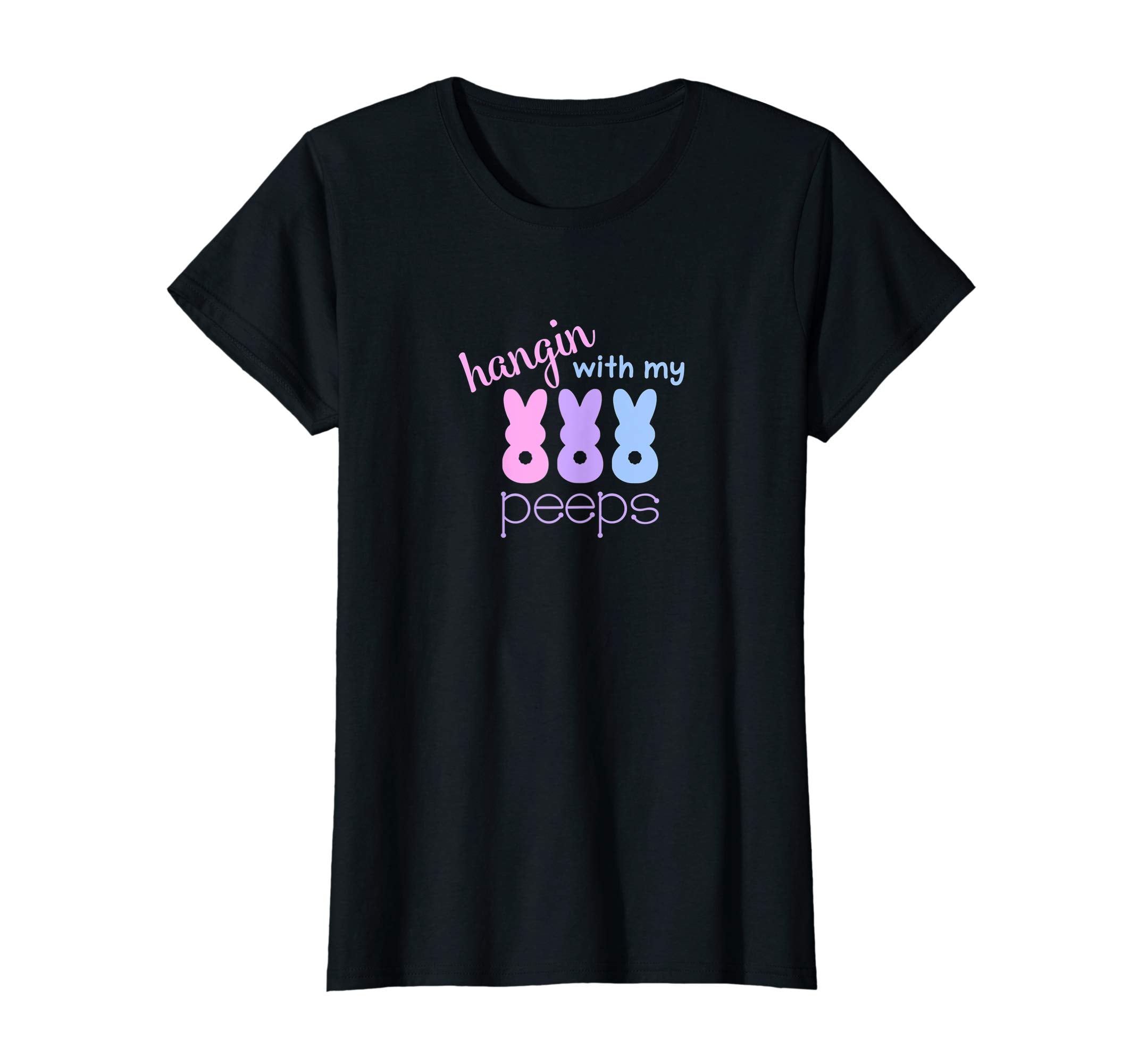 Easter T-Shirt - Hanging With My Peeps Funny T-Shirt
