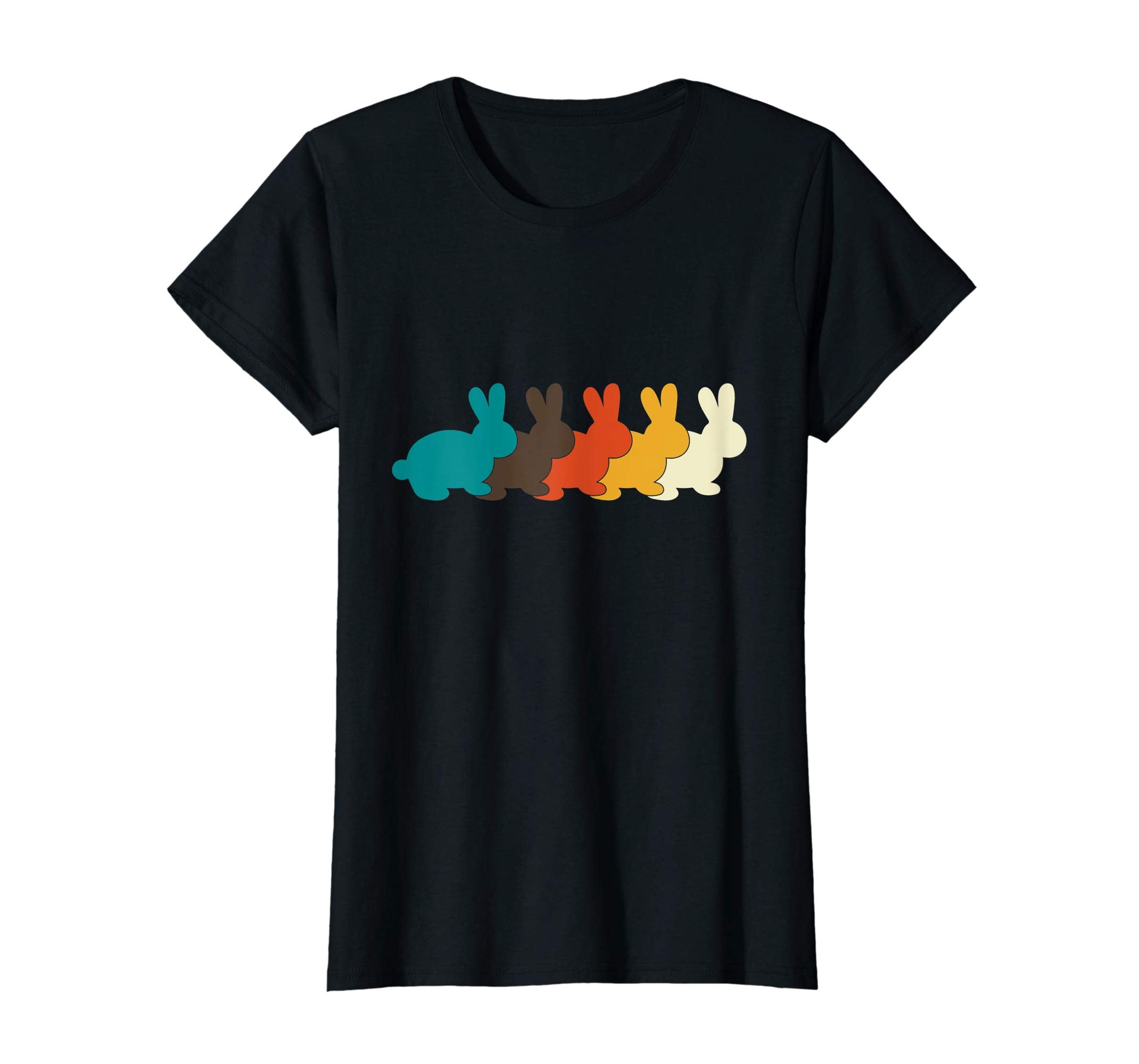 Vintage Bunny Rabbit Shirts Happy Easter Gifts Adults Kids