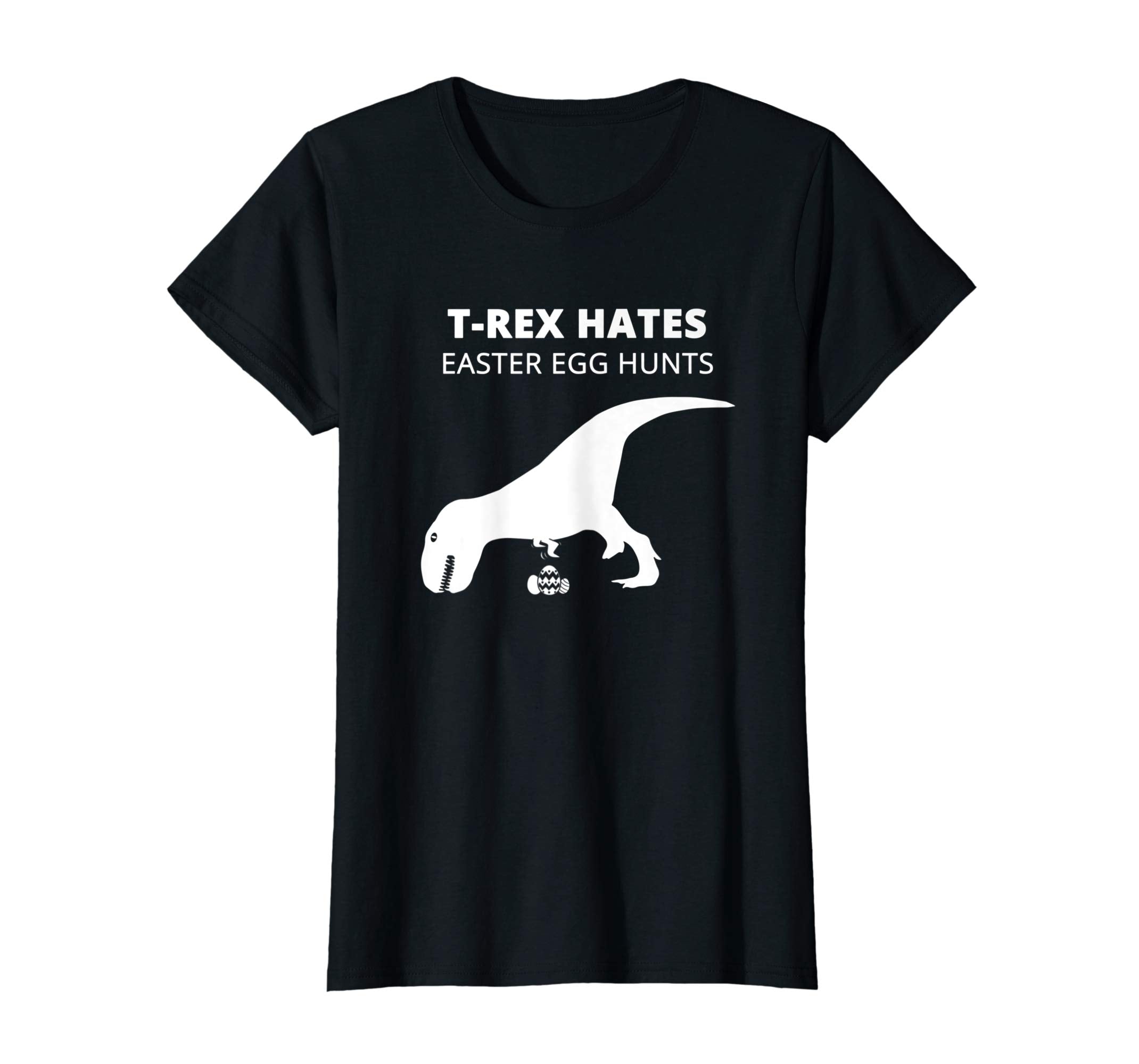 T-Rex Hates Easter Egg Hunts T-Shirt- Men's, Women's, Kids