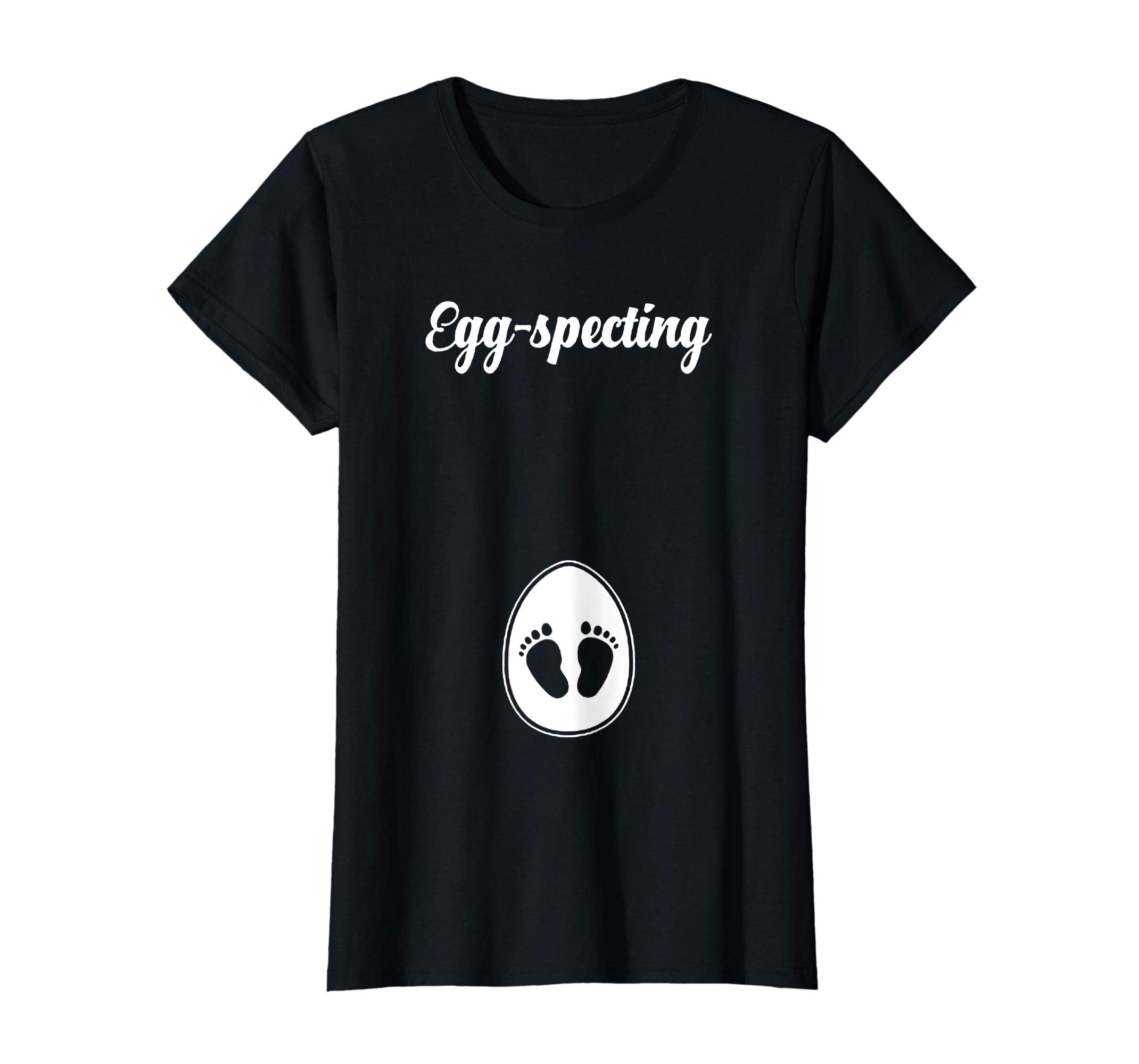 Egg Specting Pregnancy Announcement Pregnant Easter T-Shirt