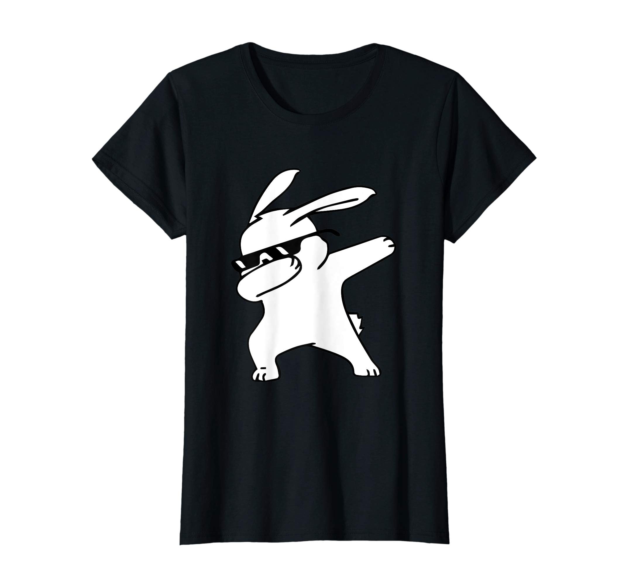 Dab Hip Hop Bunny Easter T-Shirt for Boys Girls Adults