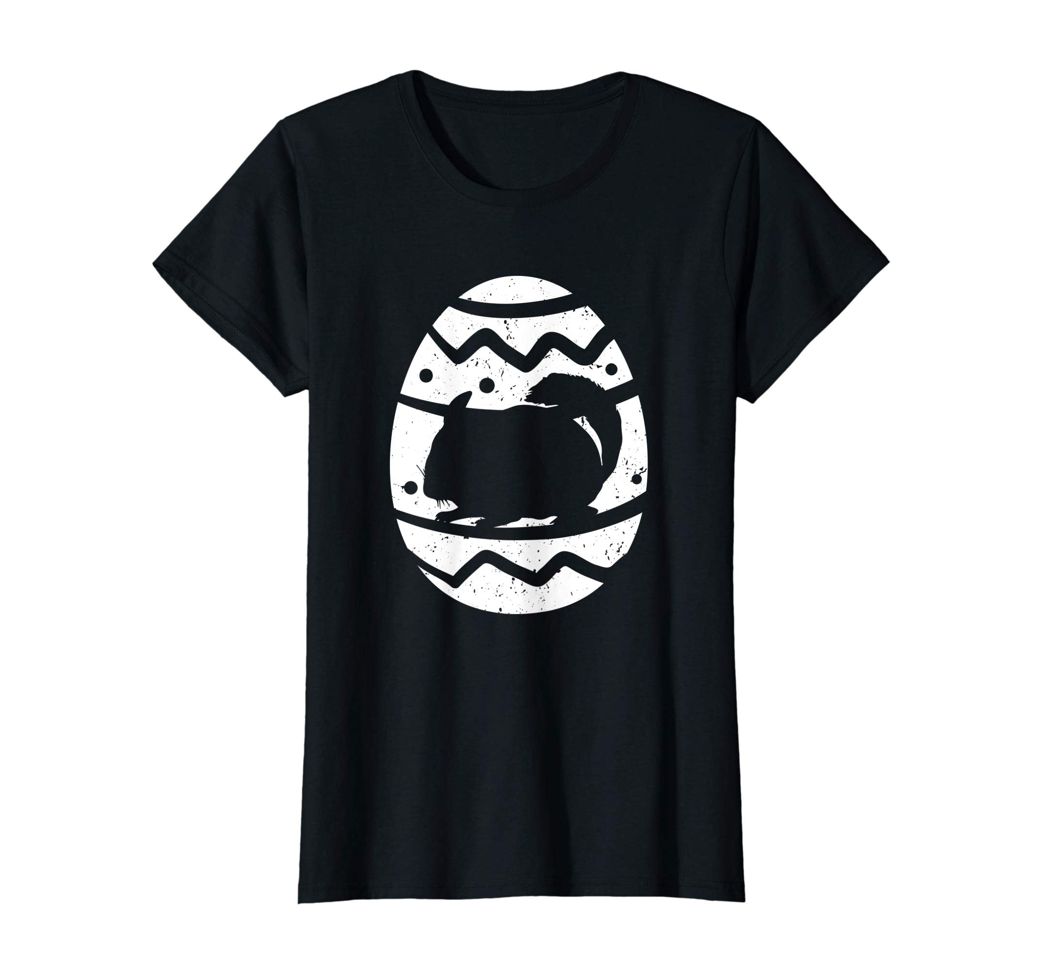 Vintage Chinchilla Happy Easter Egg T-Shirt Easter Gift