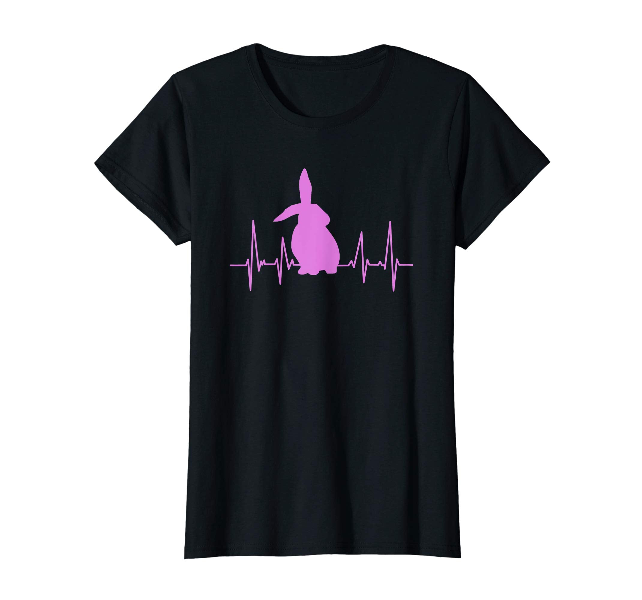 Cute Pastel Easter Bunny Gift Shirt Happy Easter Heartbeat