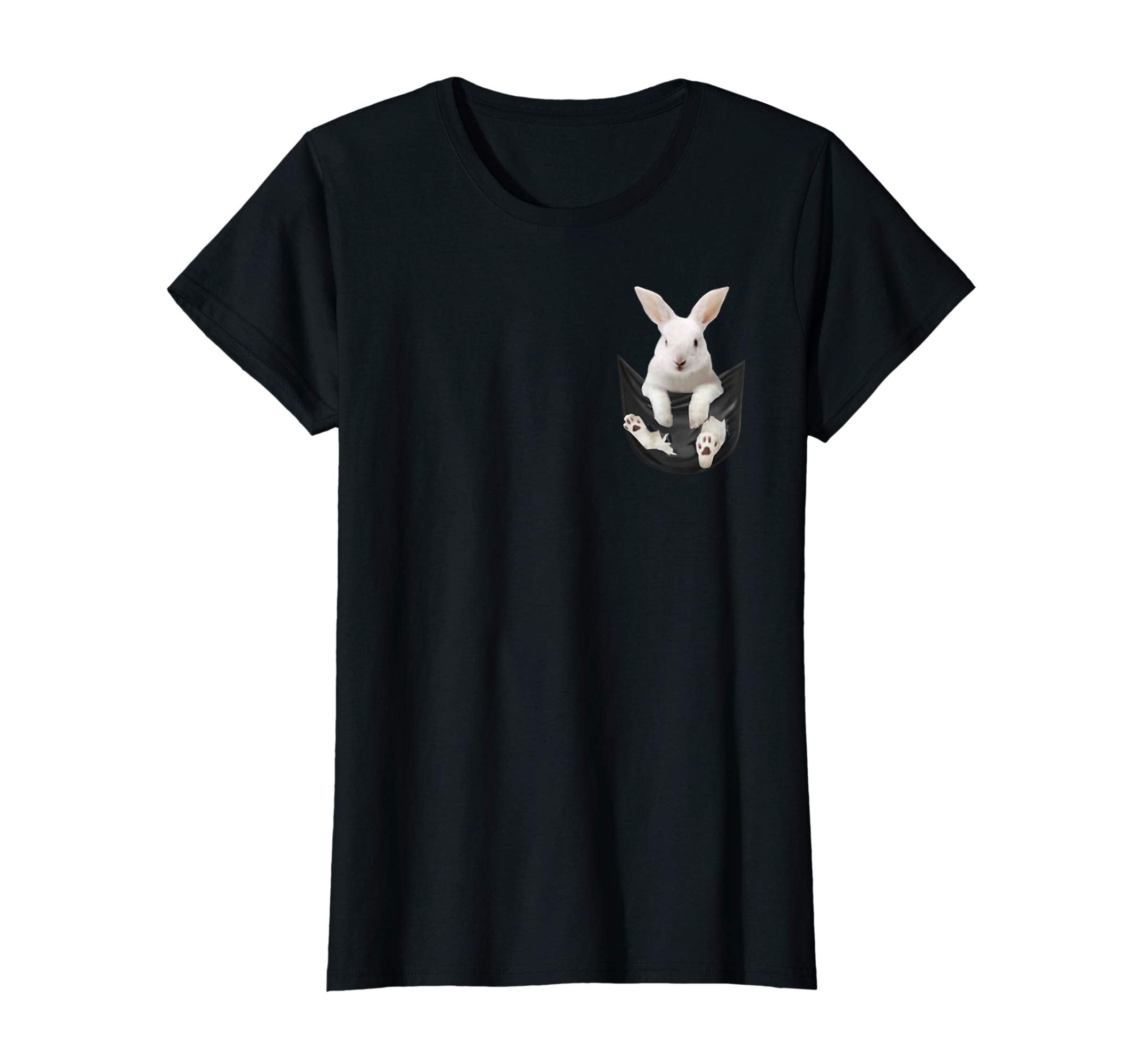 Bunny In Your Pocket Animal Easter Rabbit Kids Tshirt