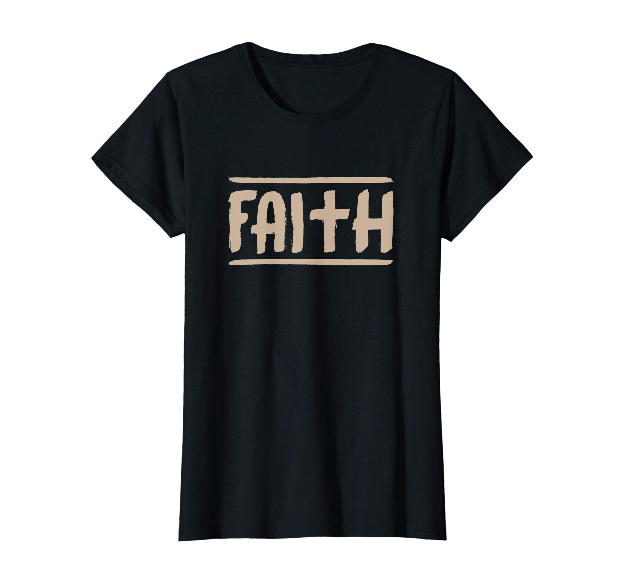 Faith Christian Cross Christian Easter Bible Gift T-Shirt