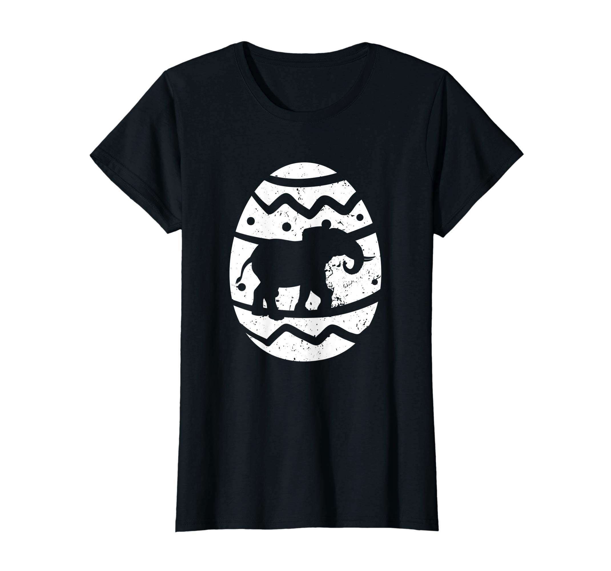 Vintage Elephant Happy Easter Egg T-Shirt Easter Gift