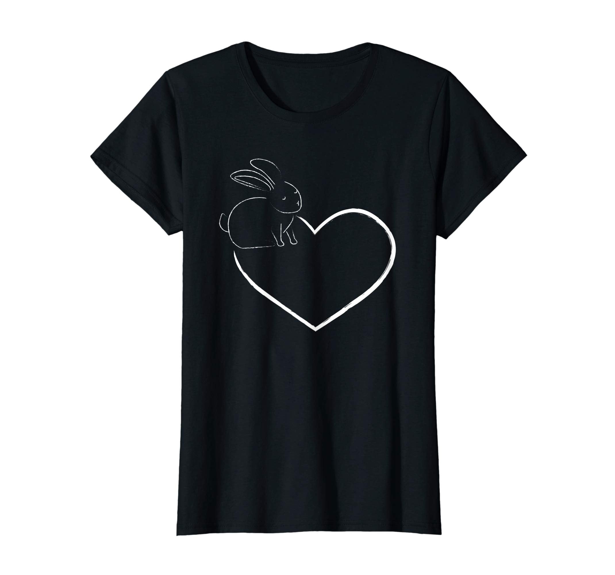 Love Easter Bunny Heart T Shirt Easter Sunday Gift