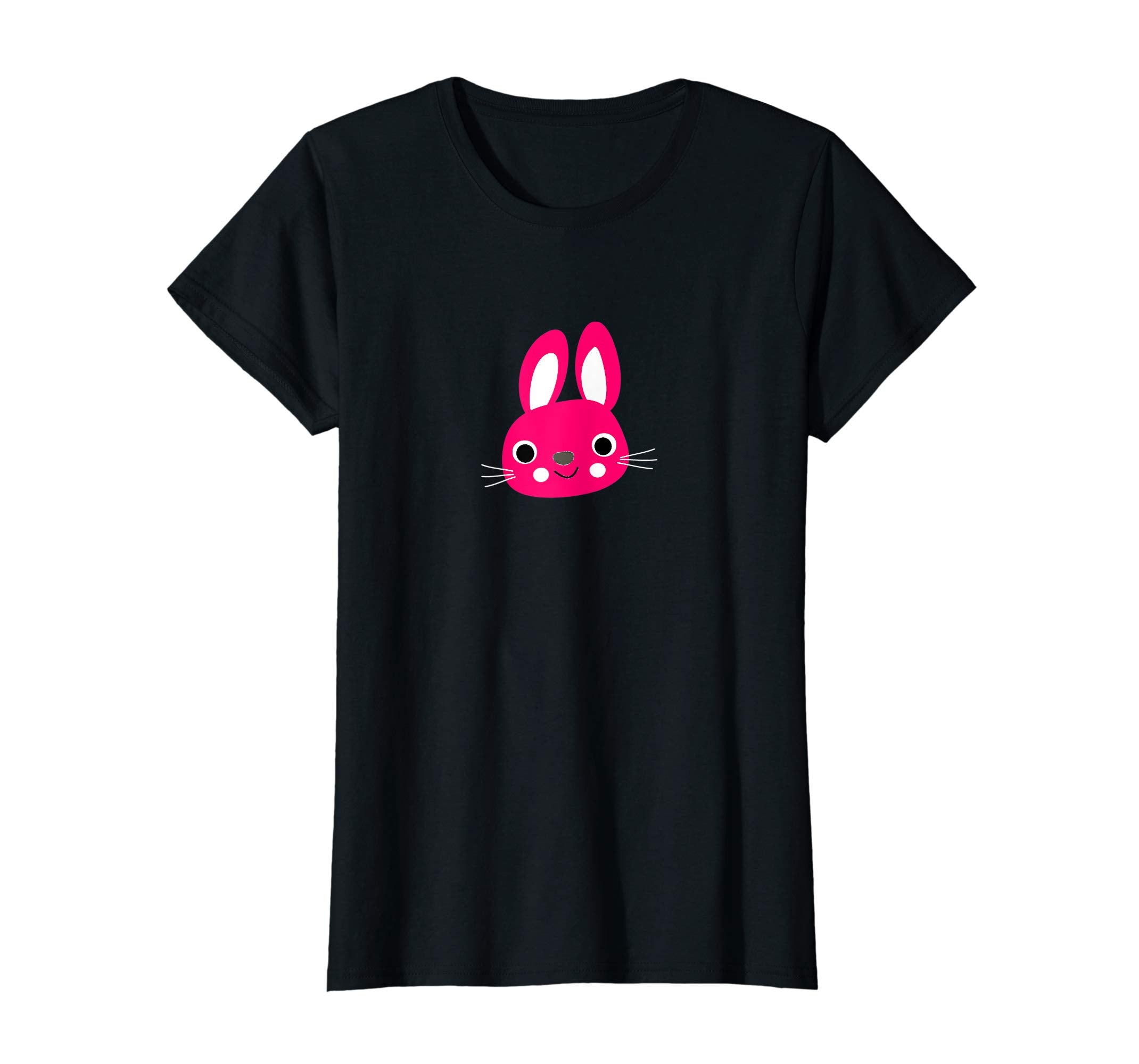 Cartoon Easter Bunny Day Pink Art Meme Tshirt Funny Gift