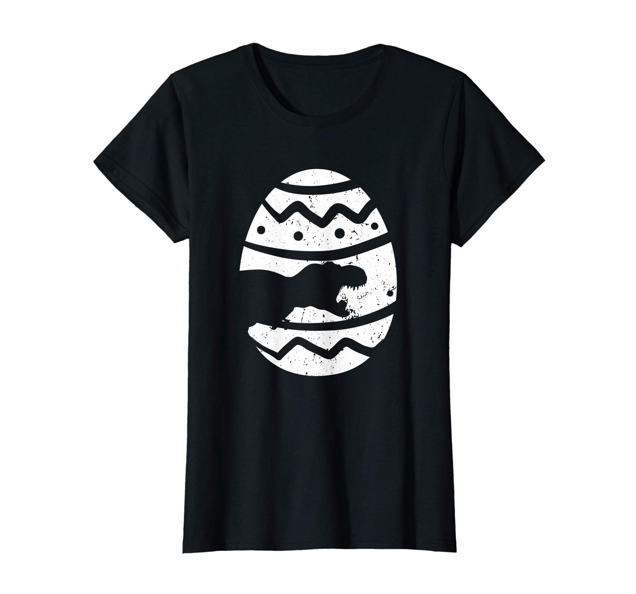 Funny Dinosaur Easter Egg T-Shirt T-rex Dinosaur Easter Gift