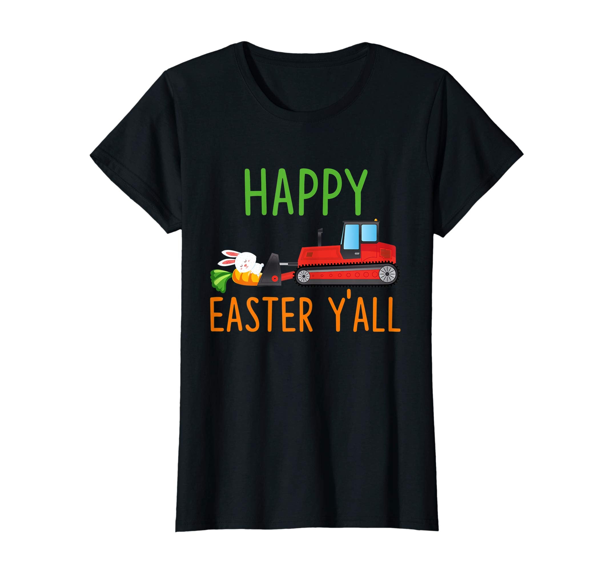 Bulldozer Happy-Easter-Y'all T-shirt Hunting-Season-Egg